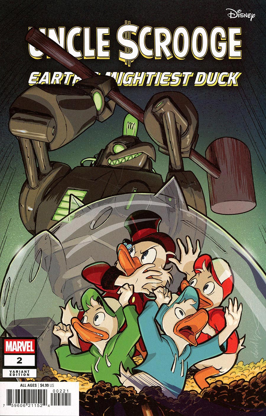 Uncle Scrooge Earth Mightiest Duck #2