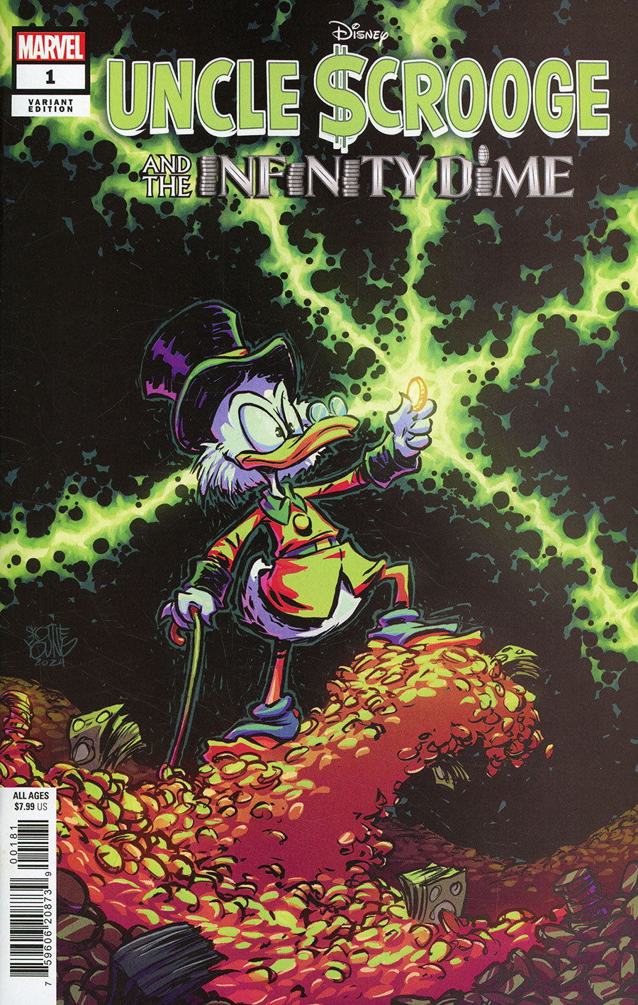 Uncle Scrooge and the Infinity Dime #1