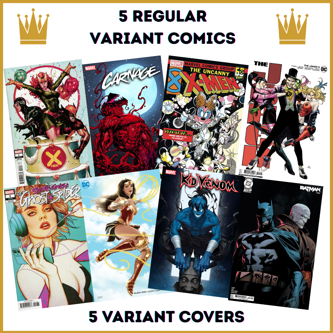 Variant-Cover Mystery Bag (5 Comics)
