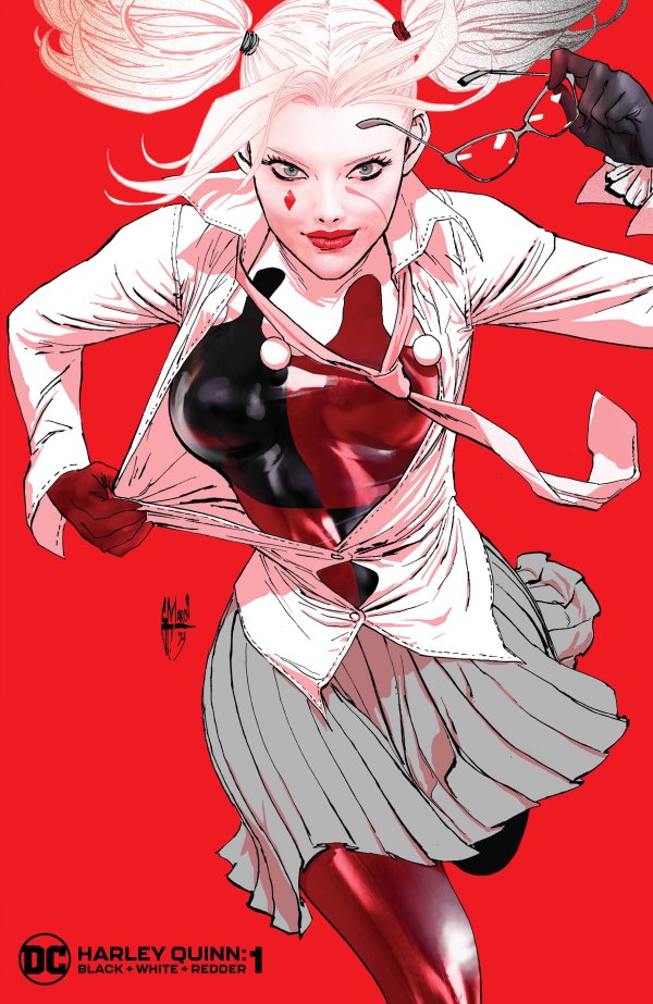 Harley Quinn: Black + White + Redder #1
