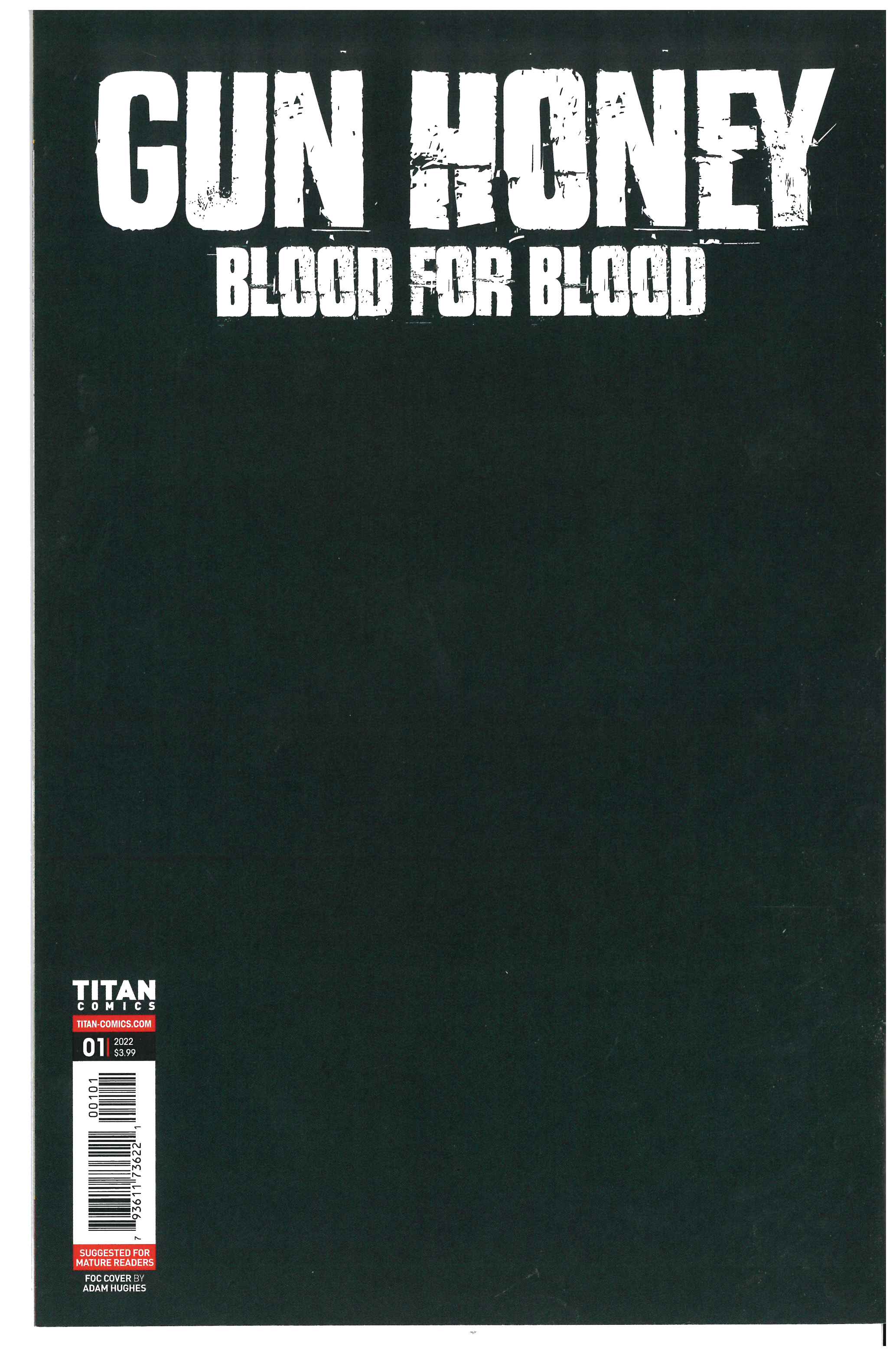 Gun Honey: Blood for Blood #1 backside