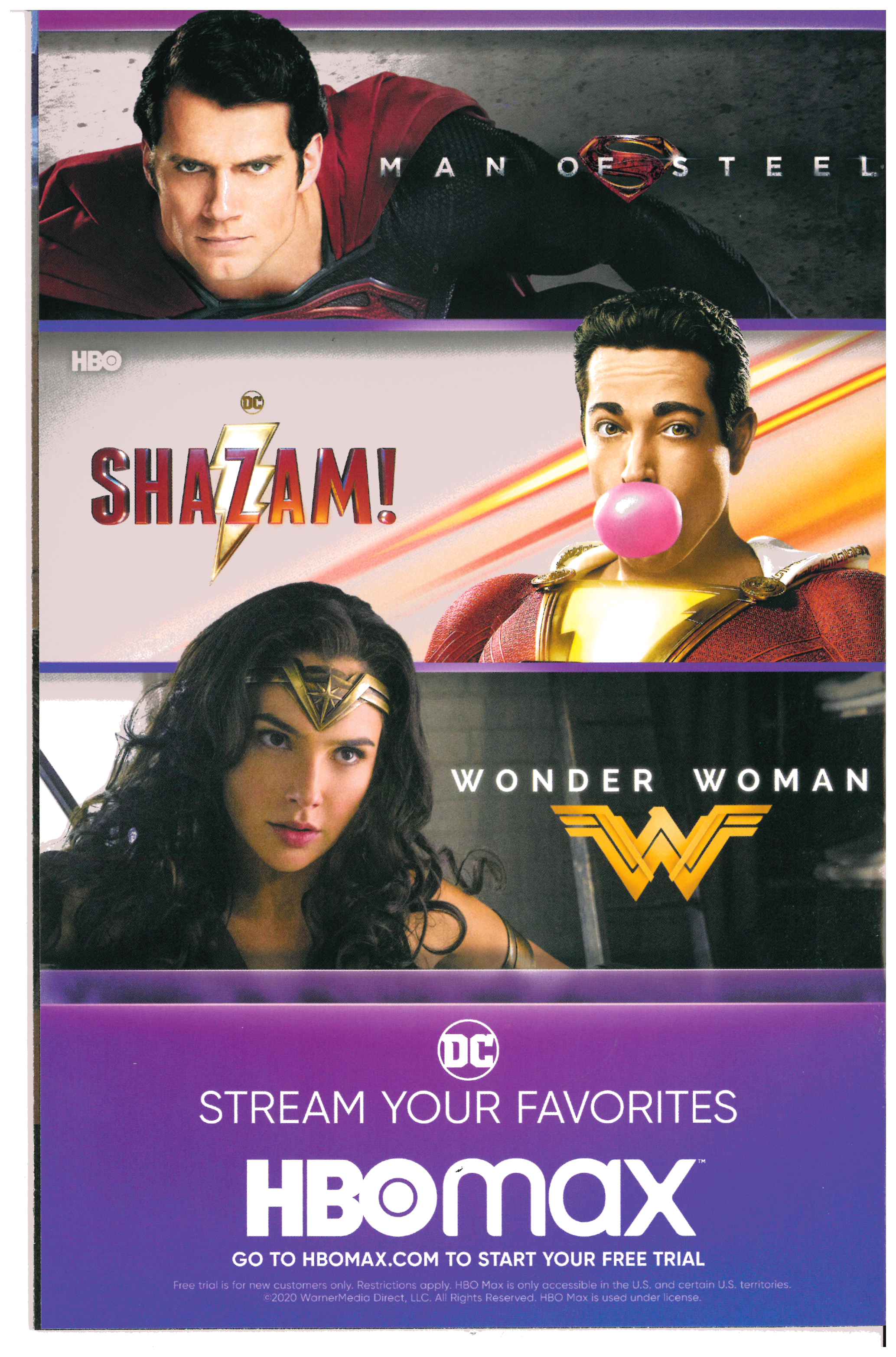 Batman #103 backside