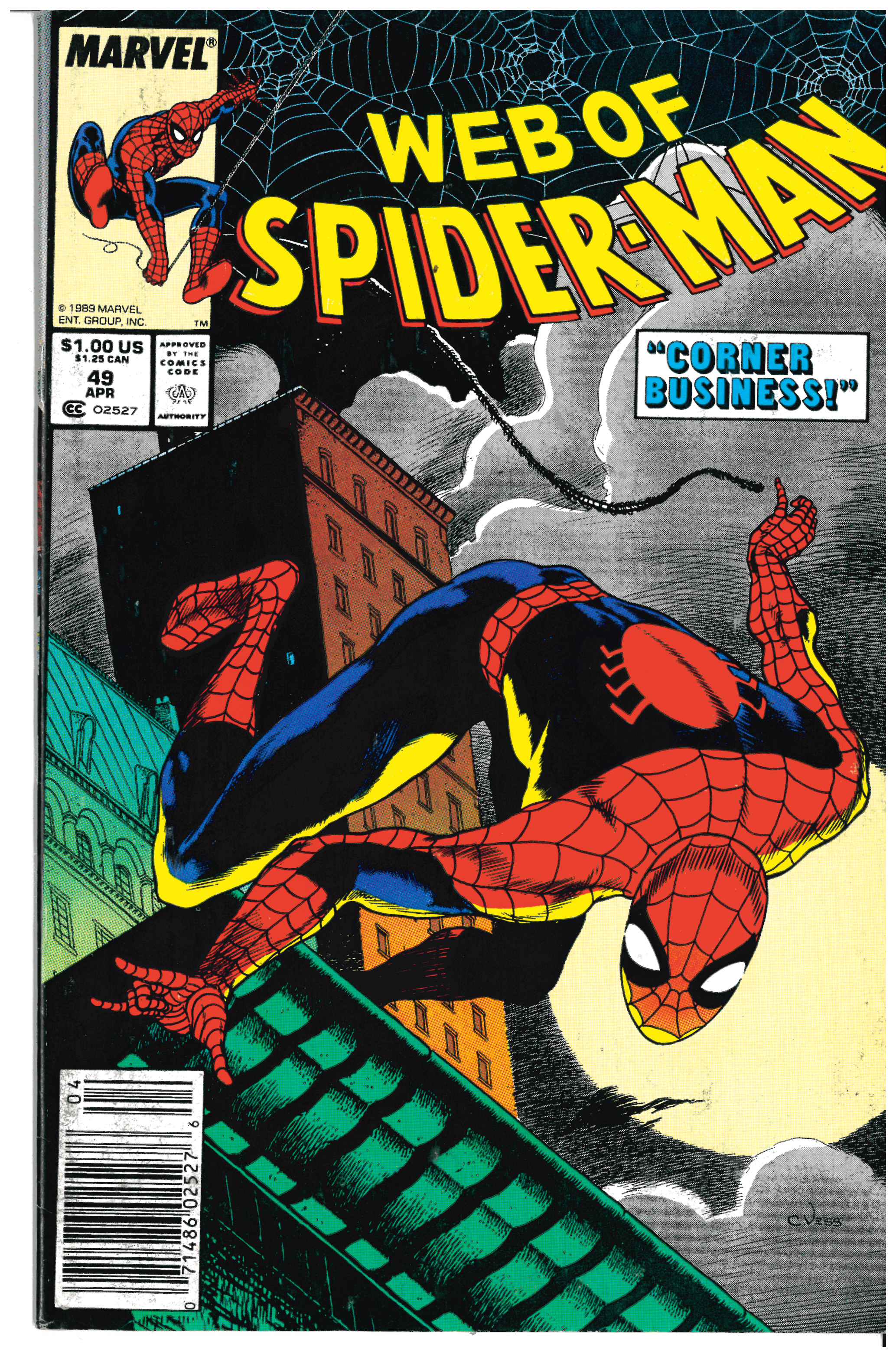 Web of Spider-Man #49