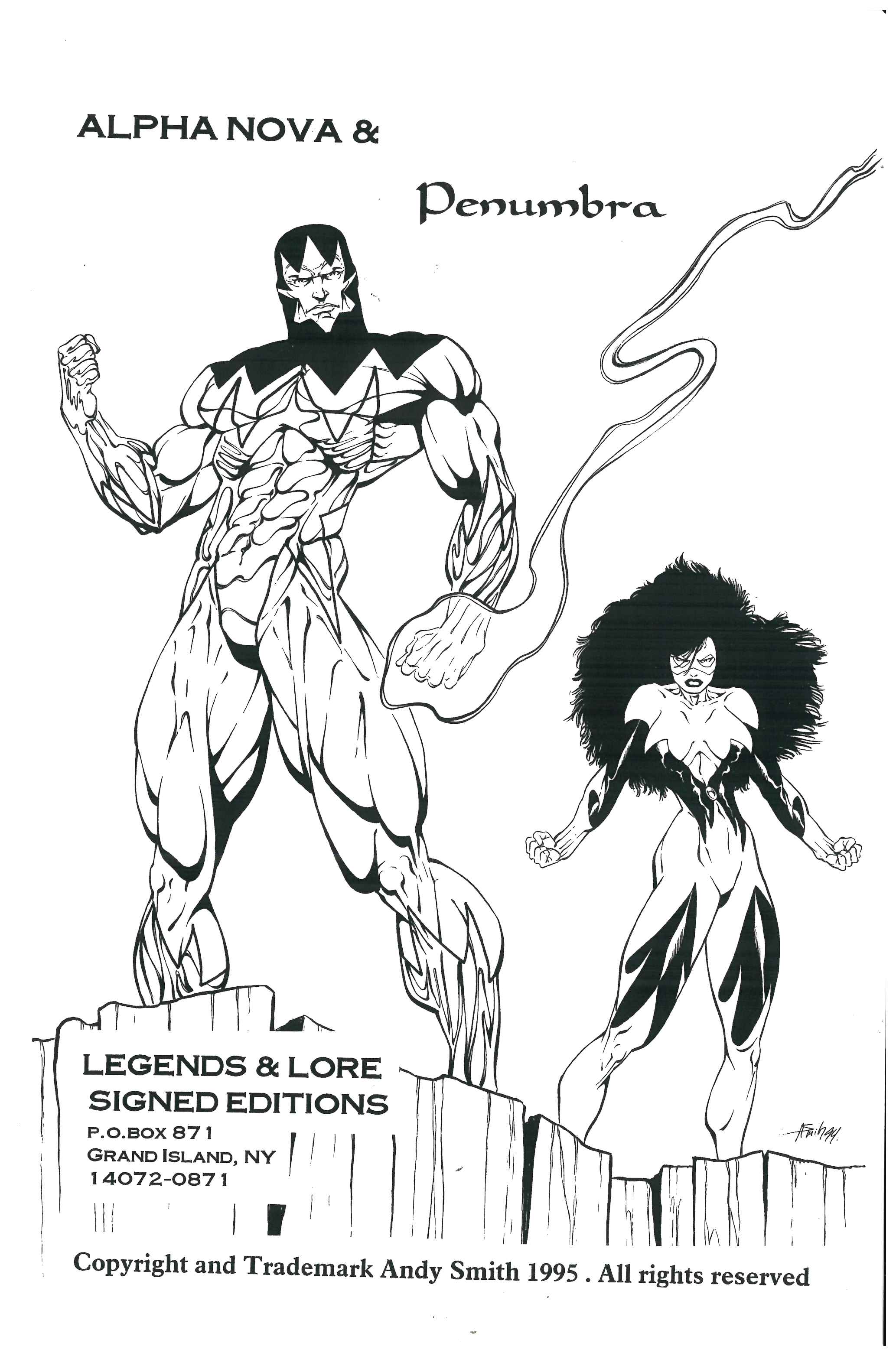 Lobo #1 | Signed by Val Semeiks & John Dell backside