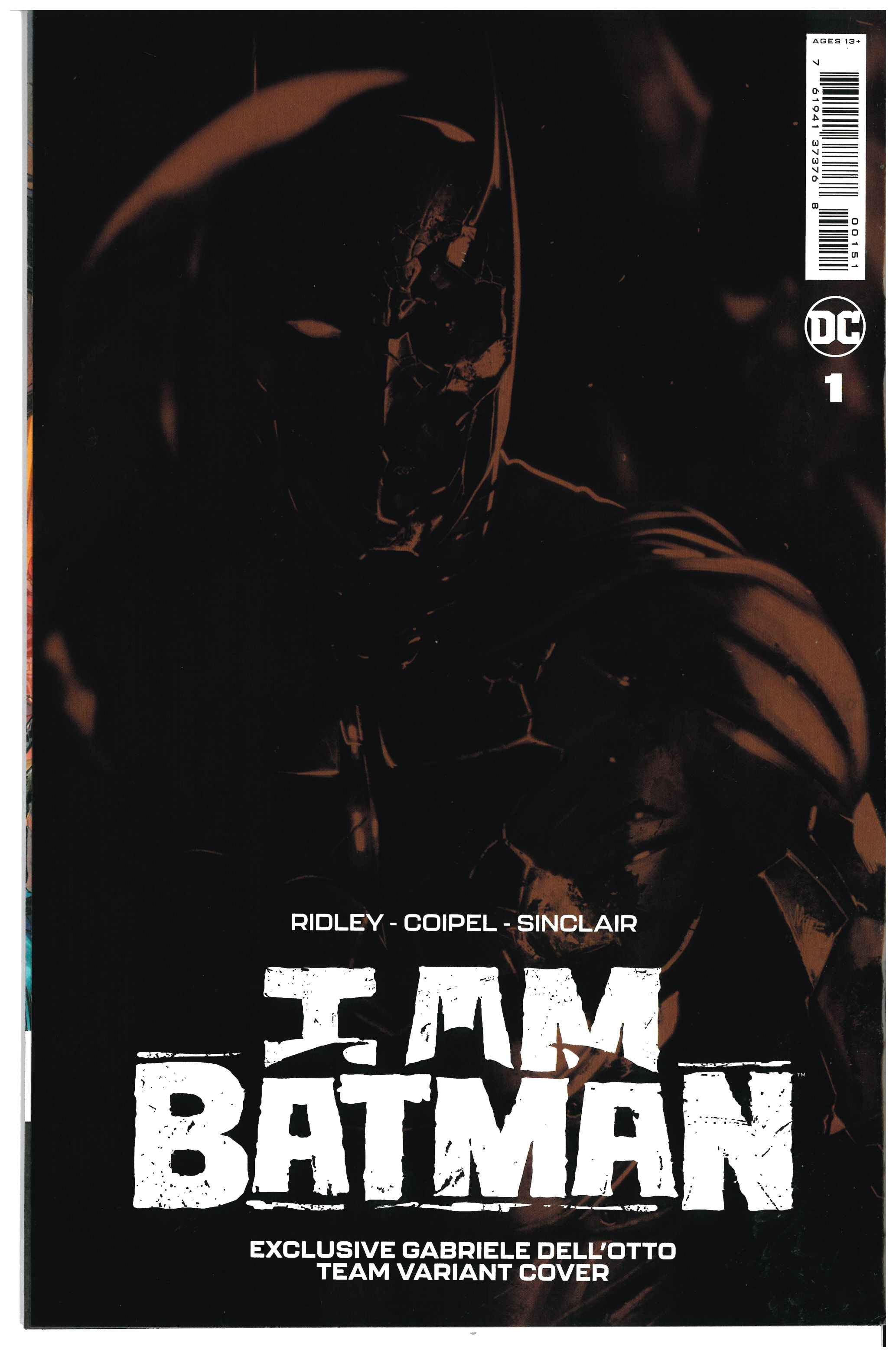 I am Batman #1 backside