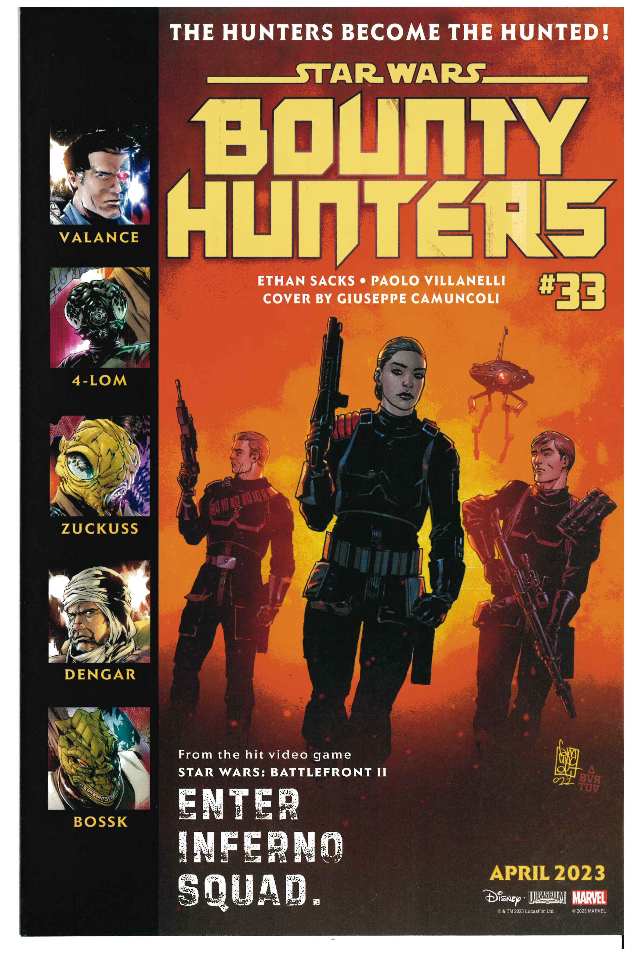 Star Wars: The High Republic - The Blade #3 backside