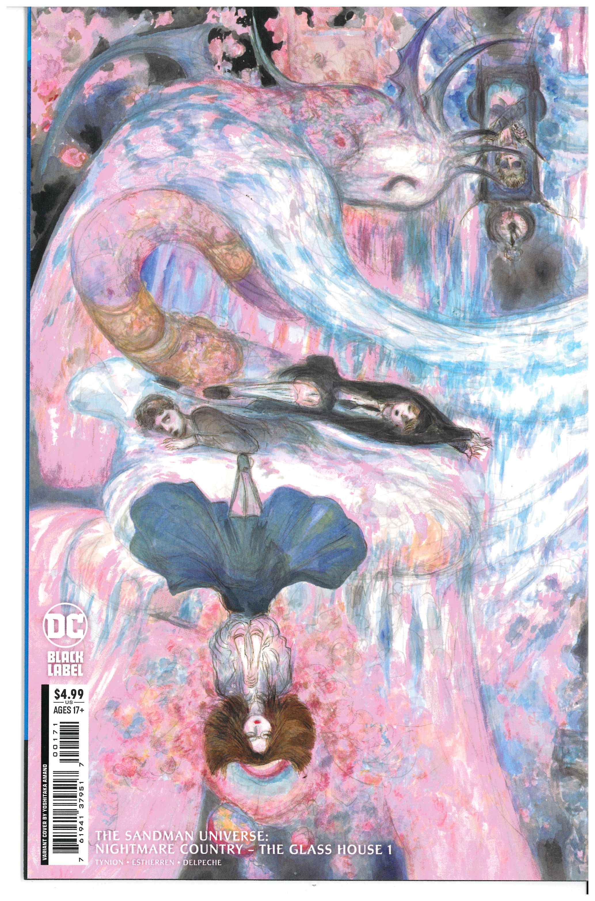 The Sandman Universe: Nightmare Country - The Glass House #1 backside