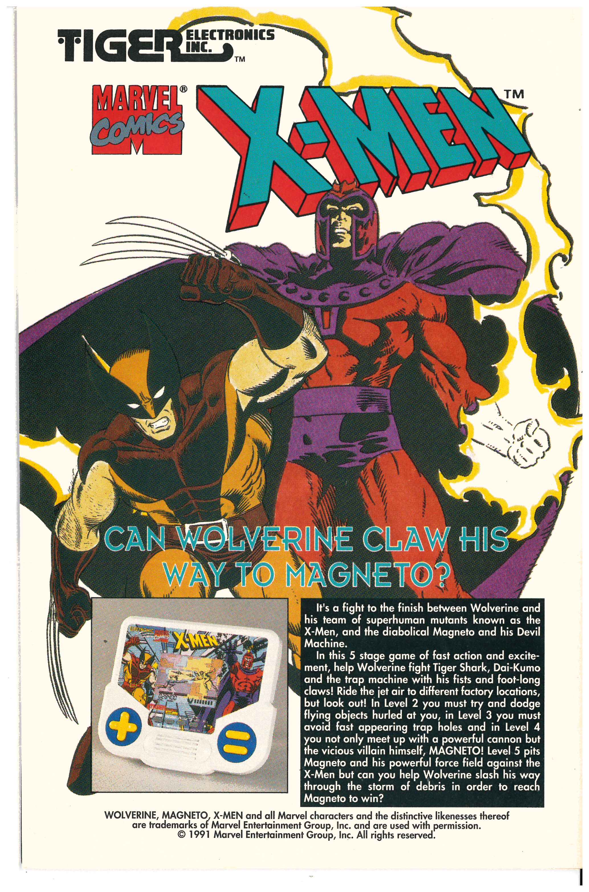 X-Men #4 backside