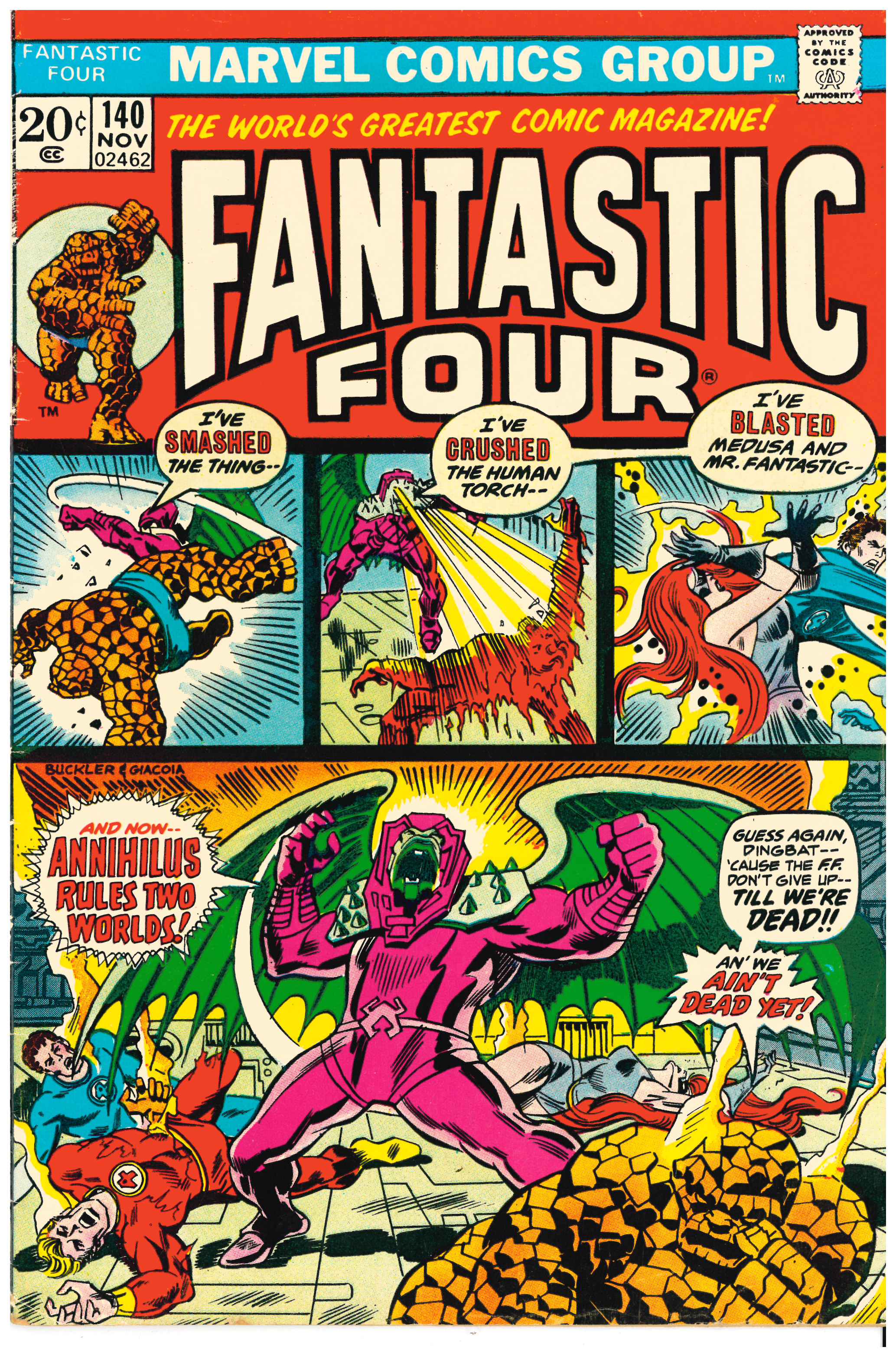 Fantastic Four #140