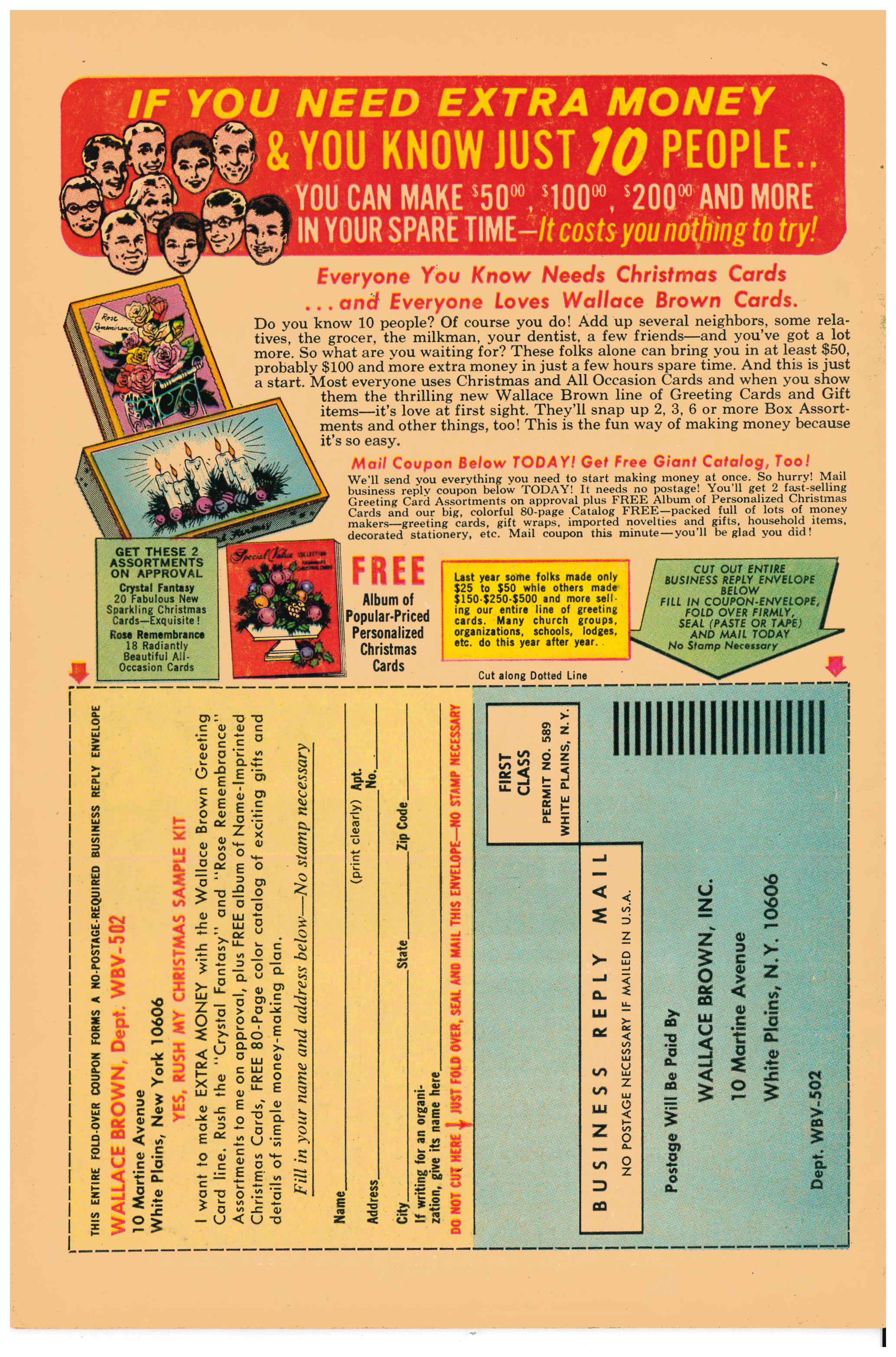 Fantastic Four #90 backside