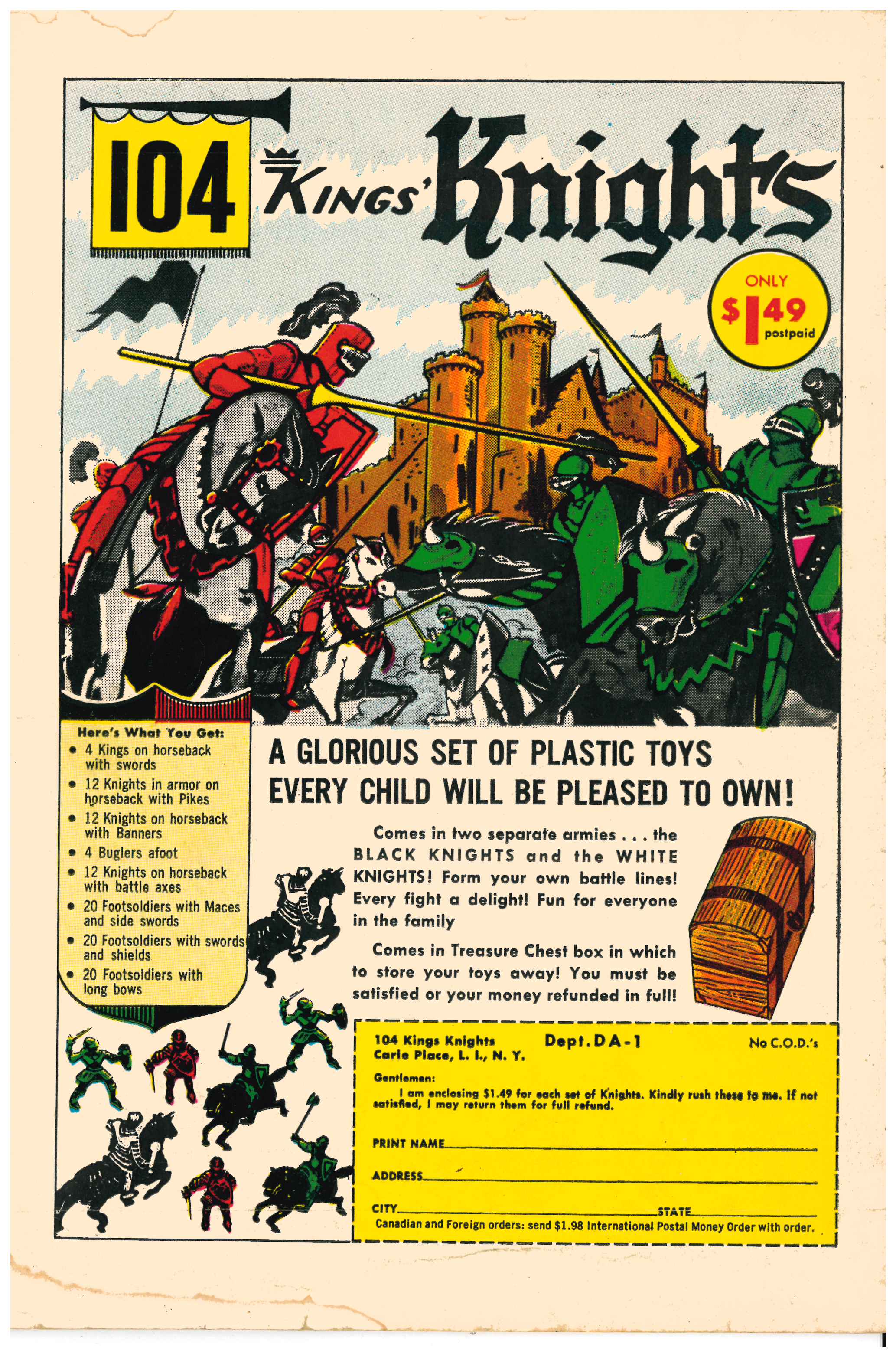 Justice League of America #17 backside