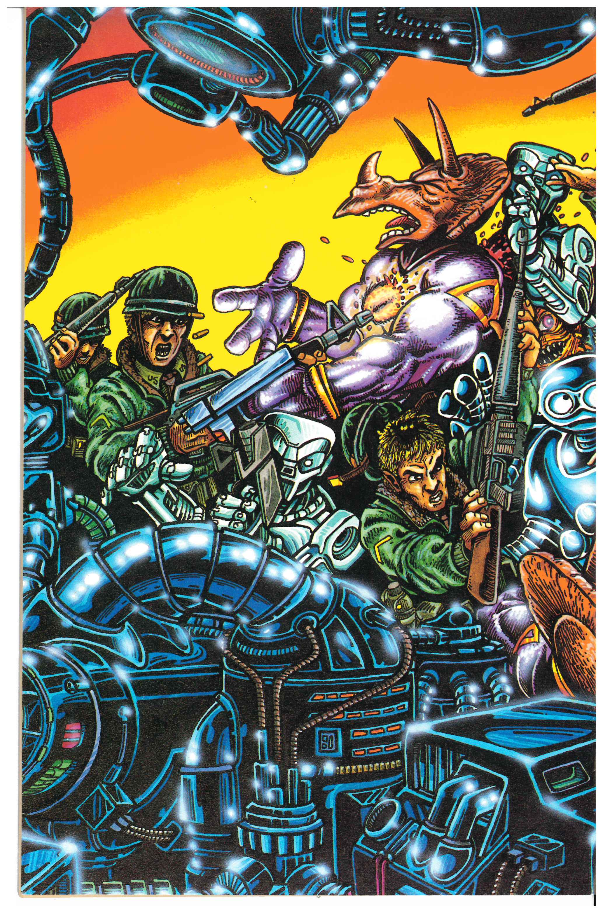 Teenage Mutant Ninja Turtles #7 backside