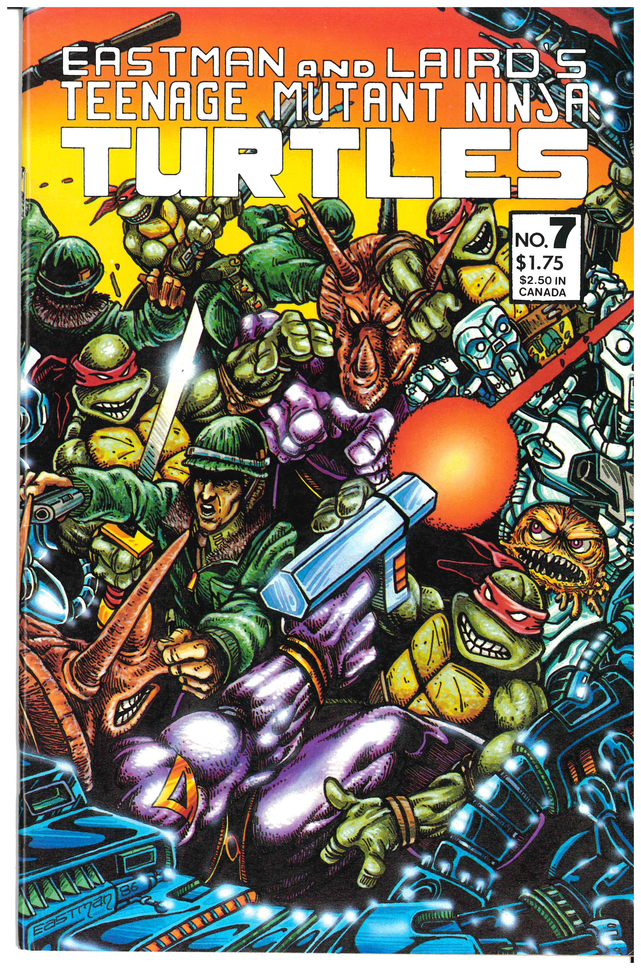 Teenage Mutant Ninja Turtles #7