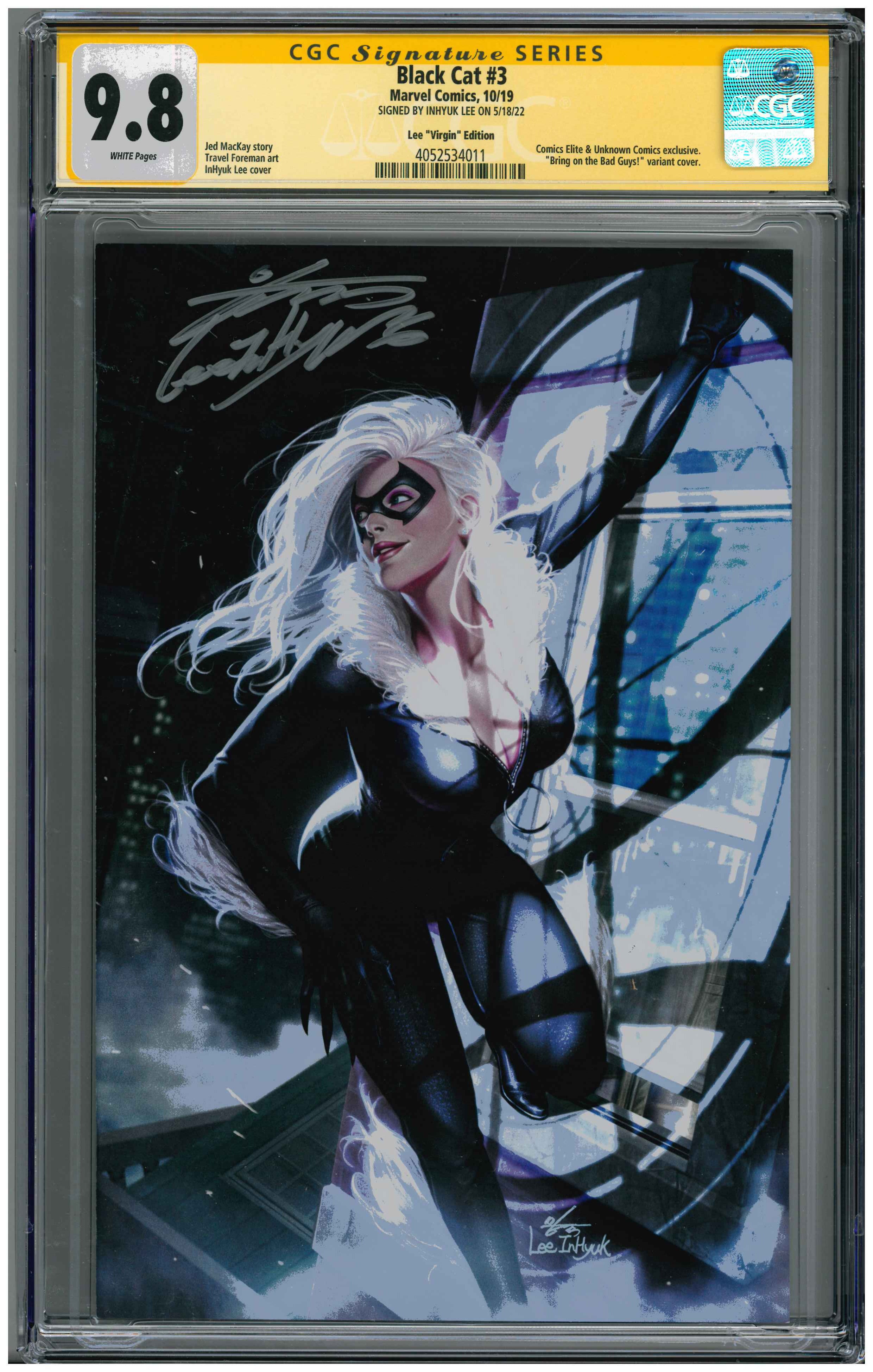 Black Cat #3 | Signed by InHyuk Lee