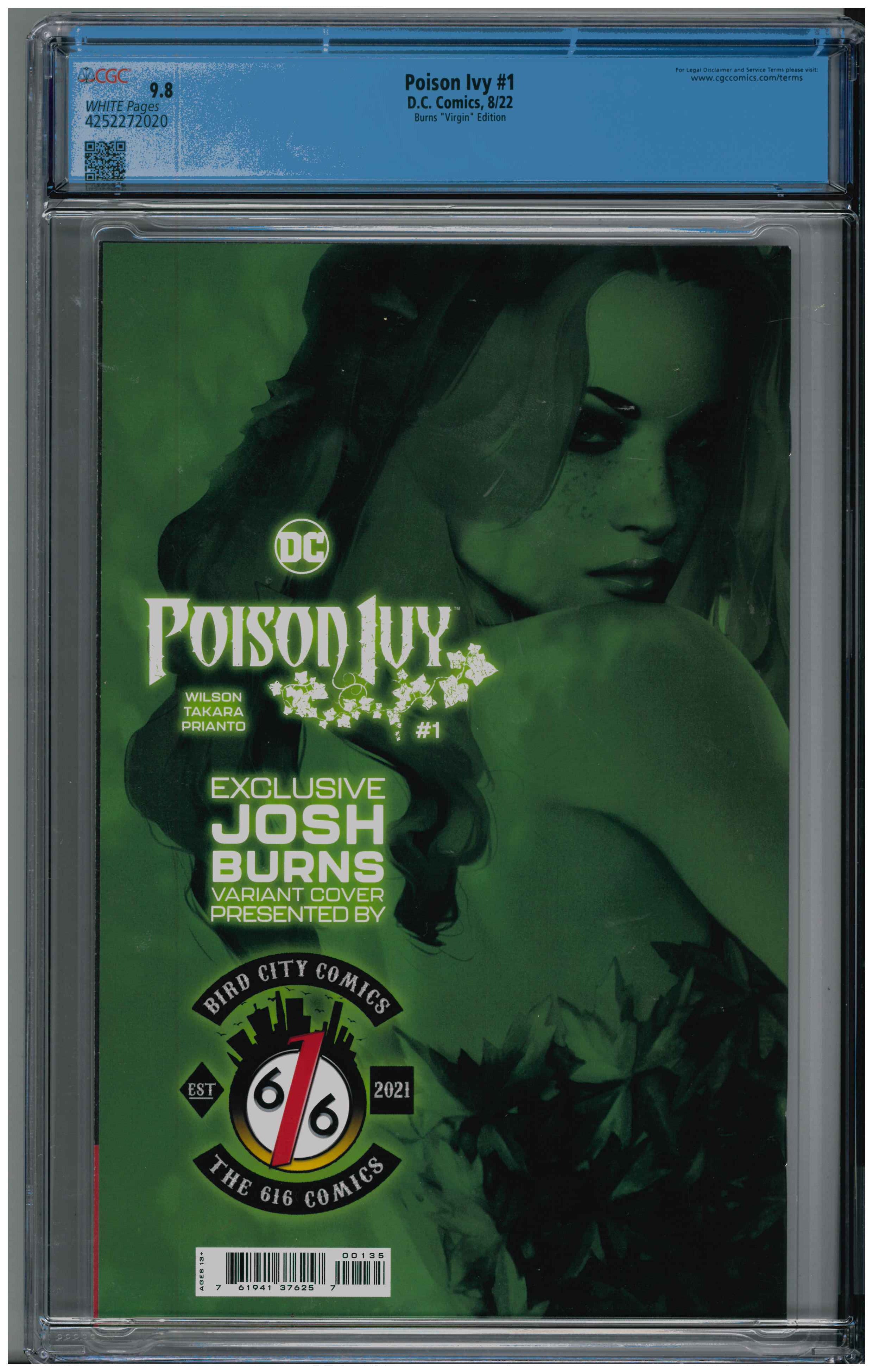 Poison Ivy #1 backside