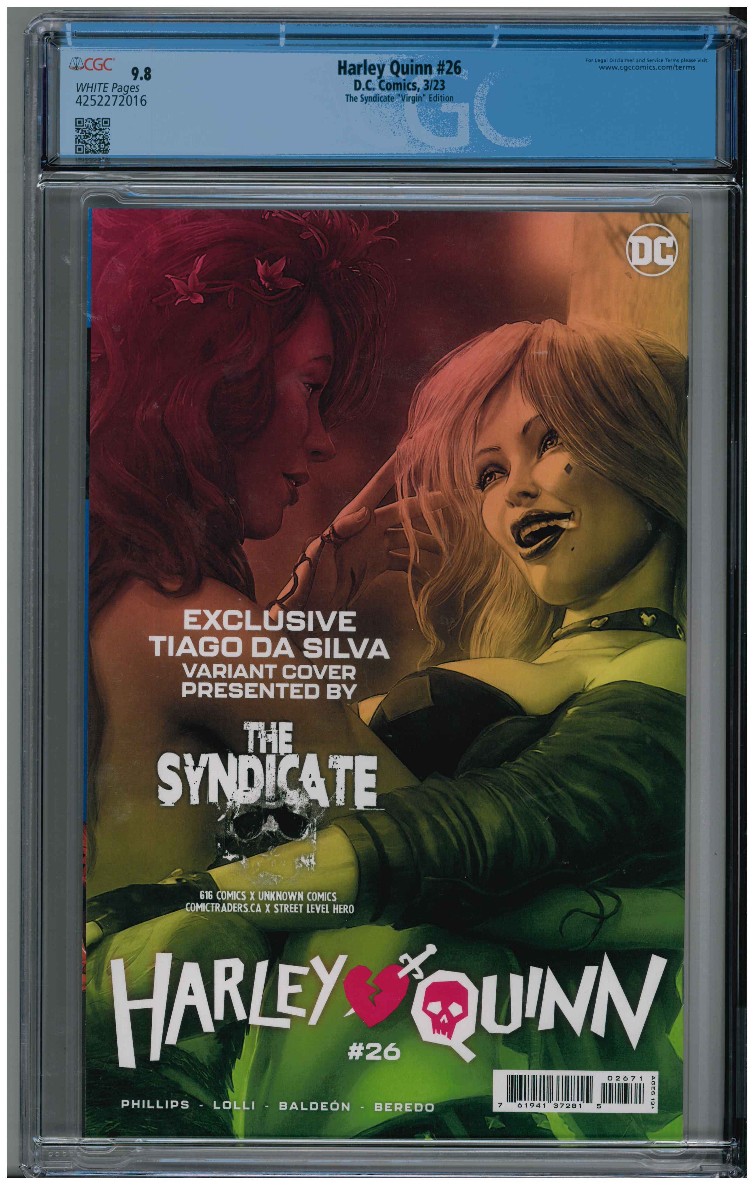 Harley Quinn #26 backside