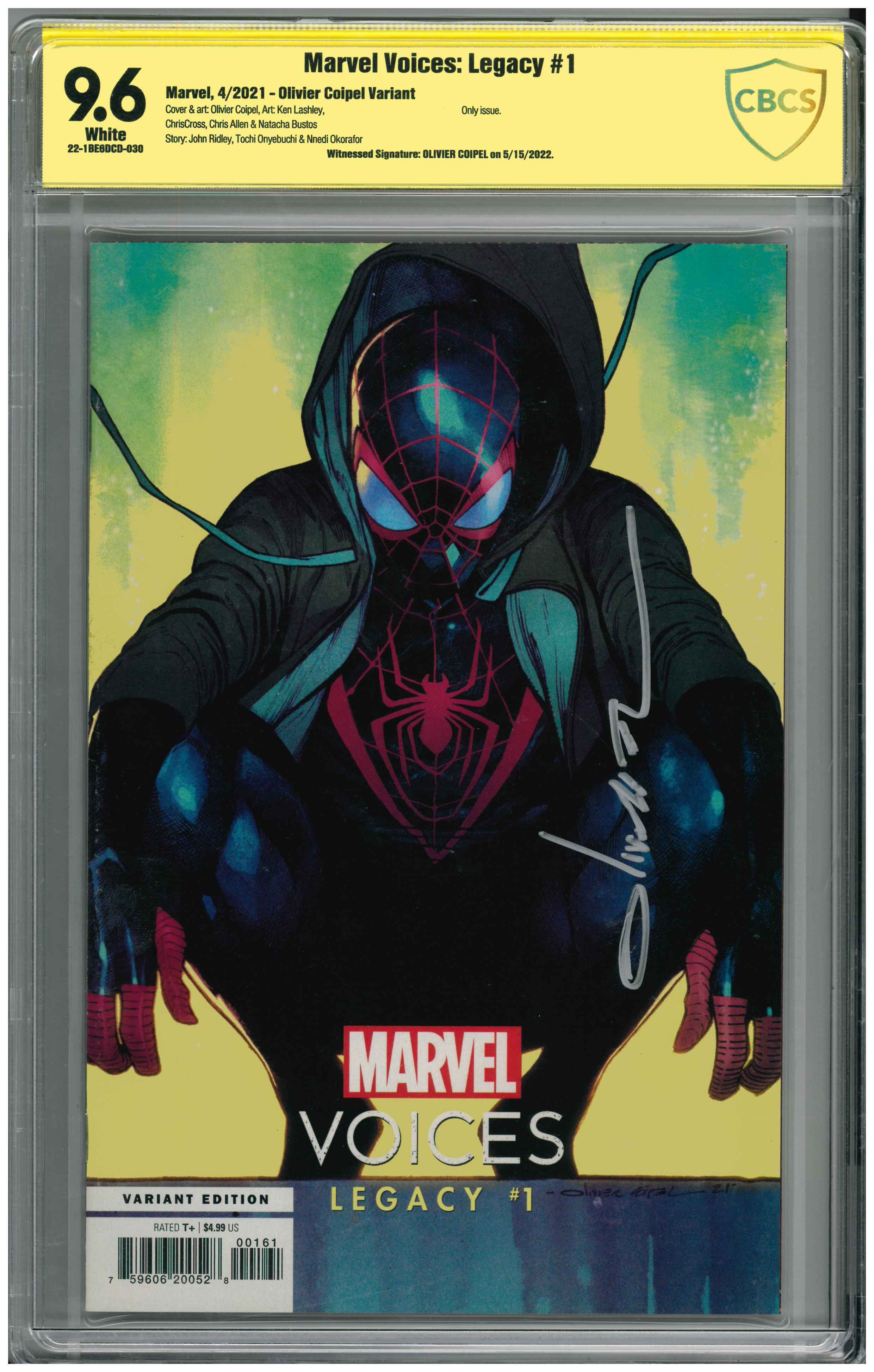 Marvel Voices; Legacy #1 | Signed by Olivier Coipel