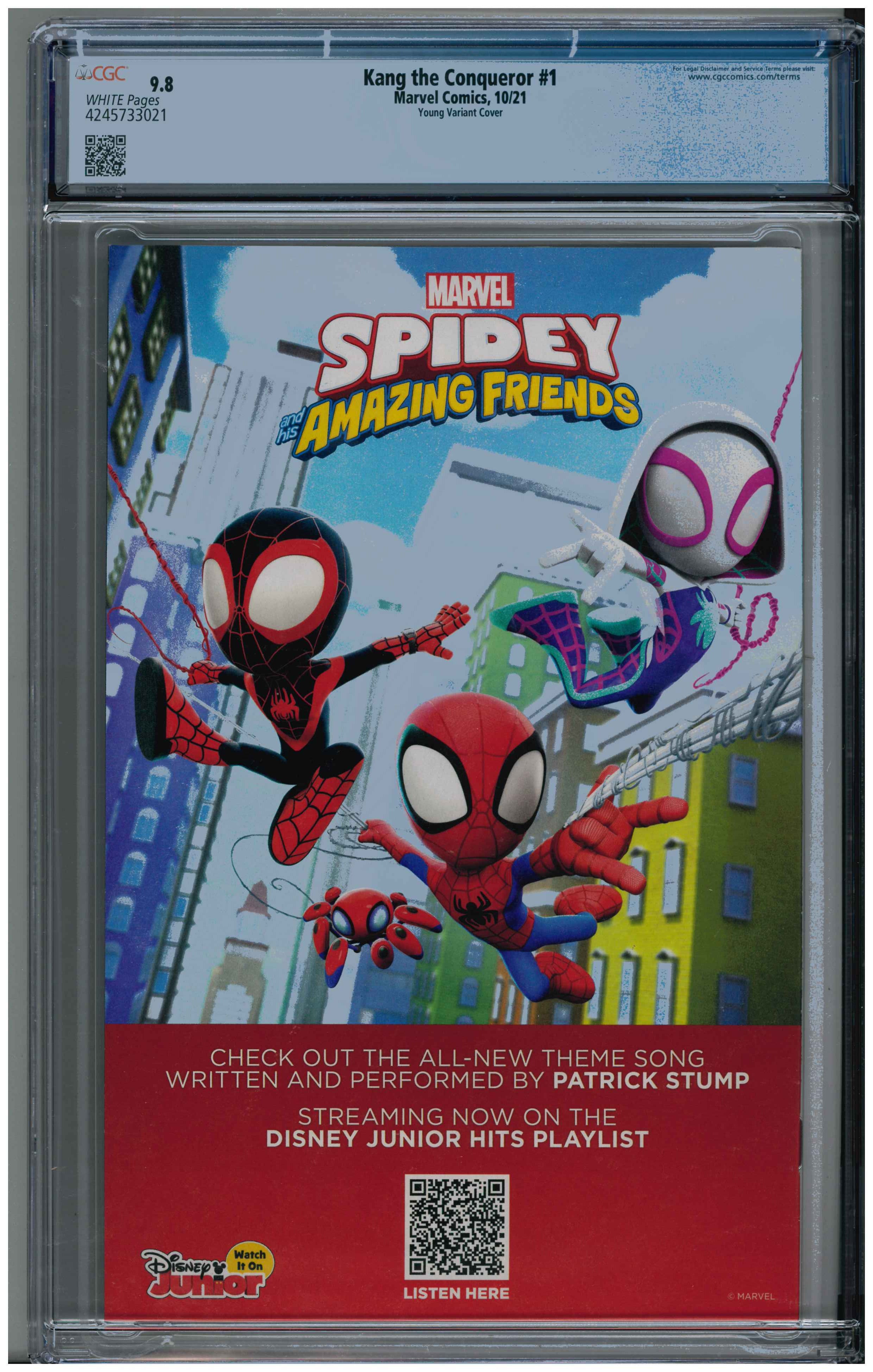 Kang the Conqueror #1 backside