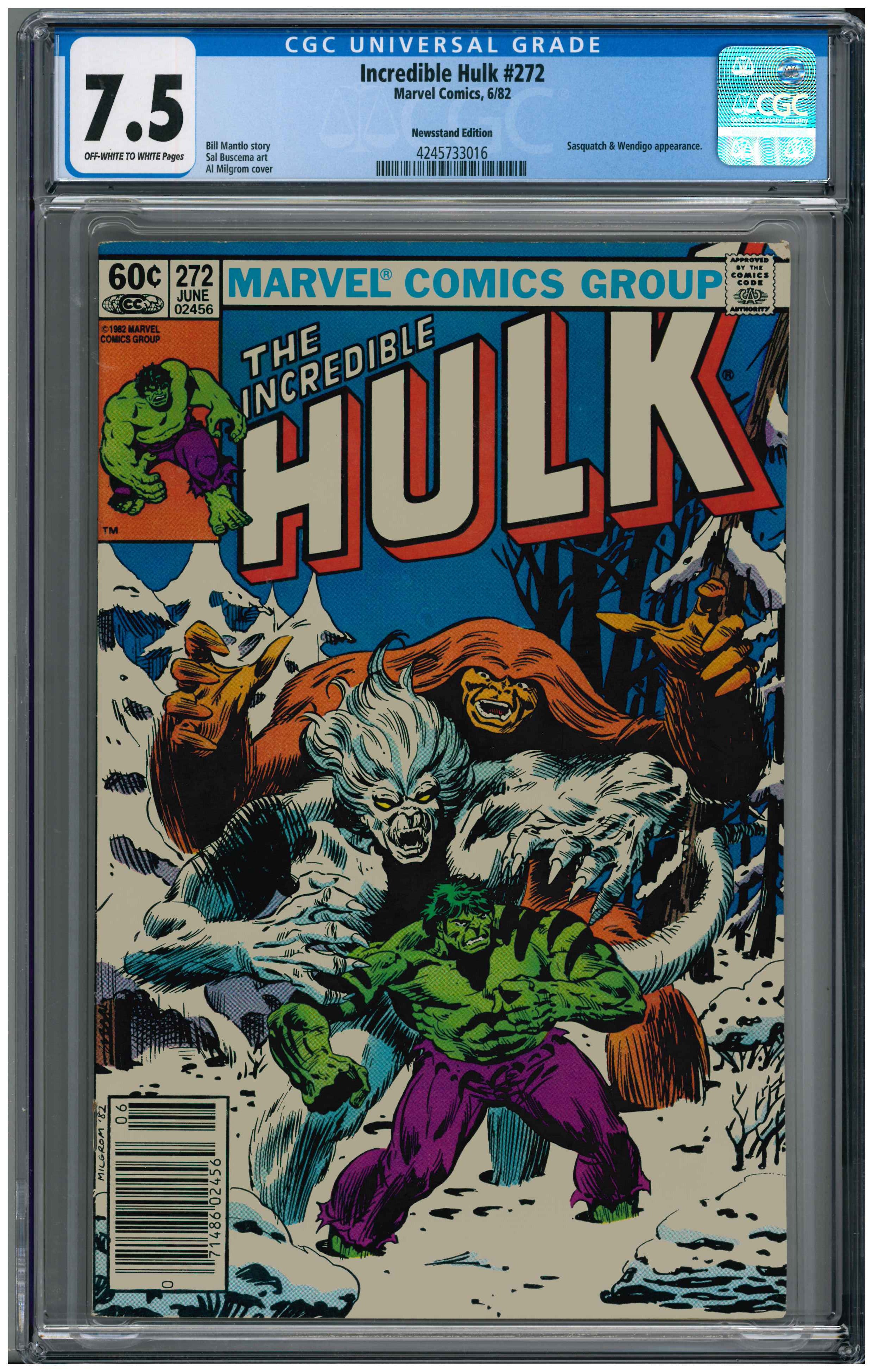 Incredible Hulk #272