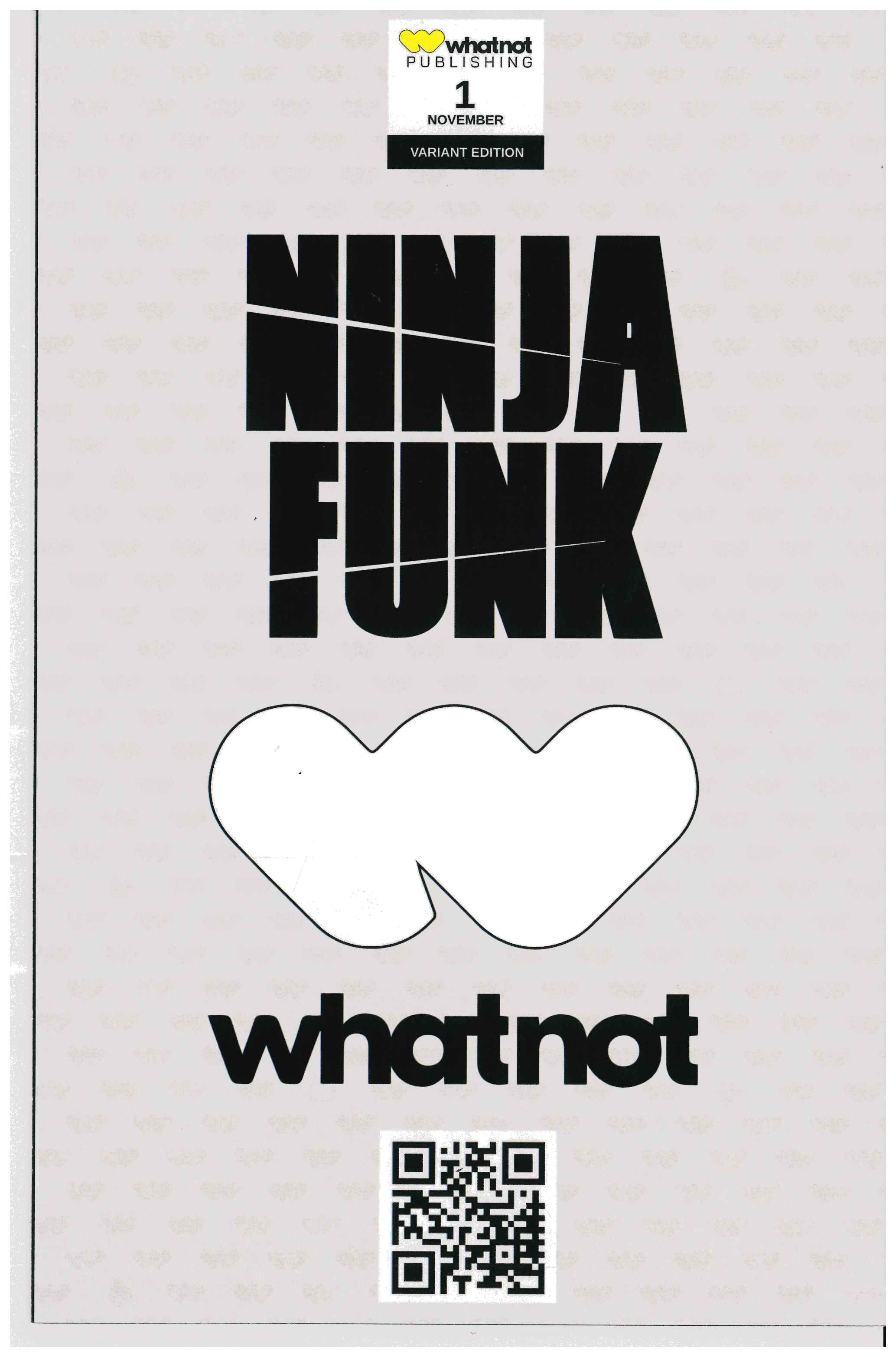 Ninja Funk #1 | Signed by Alex Riegel backside