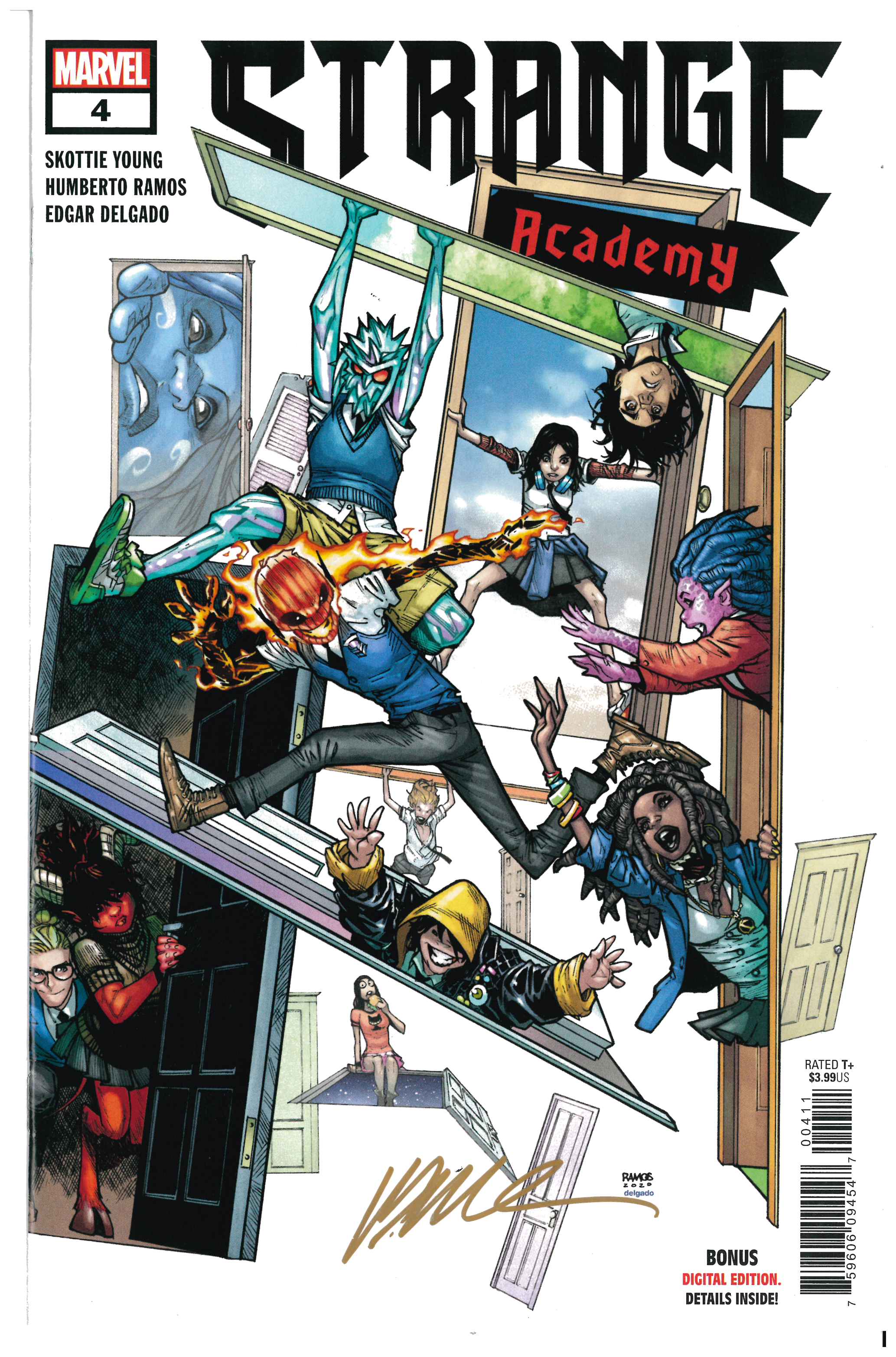 Strange Academy #4 | Signed by Humberto Ramos
