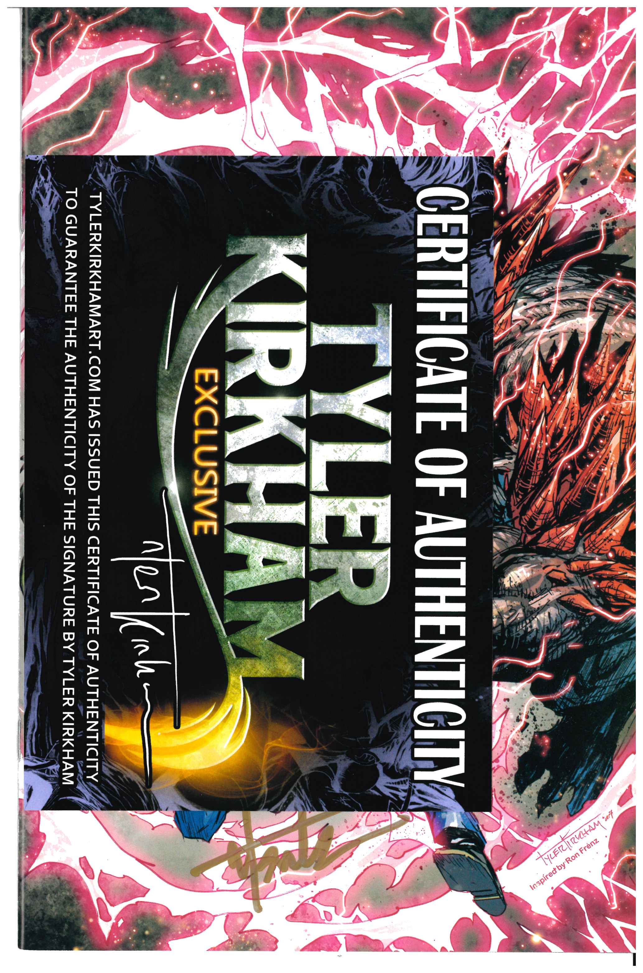 Hulk #7 | Signed by Tyler Kirkham COA