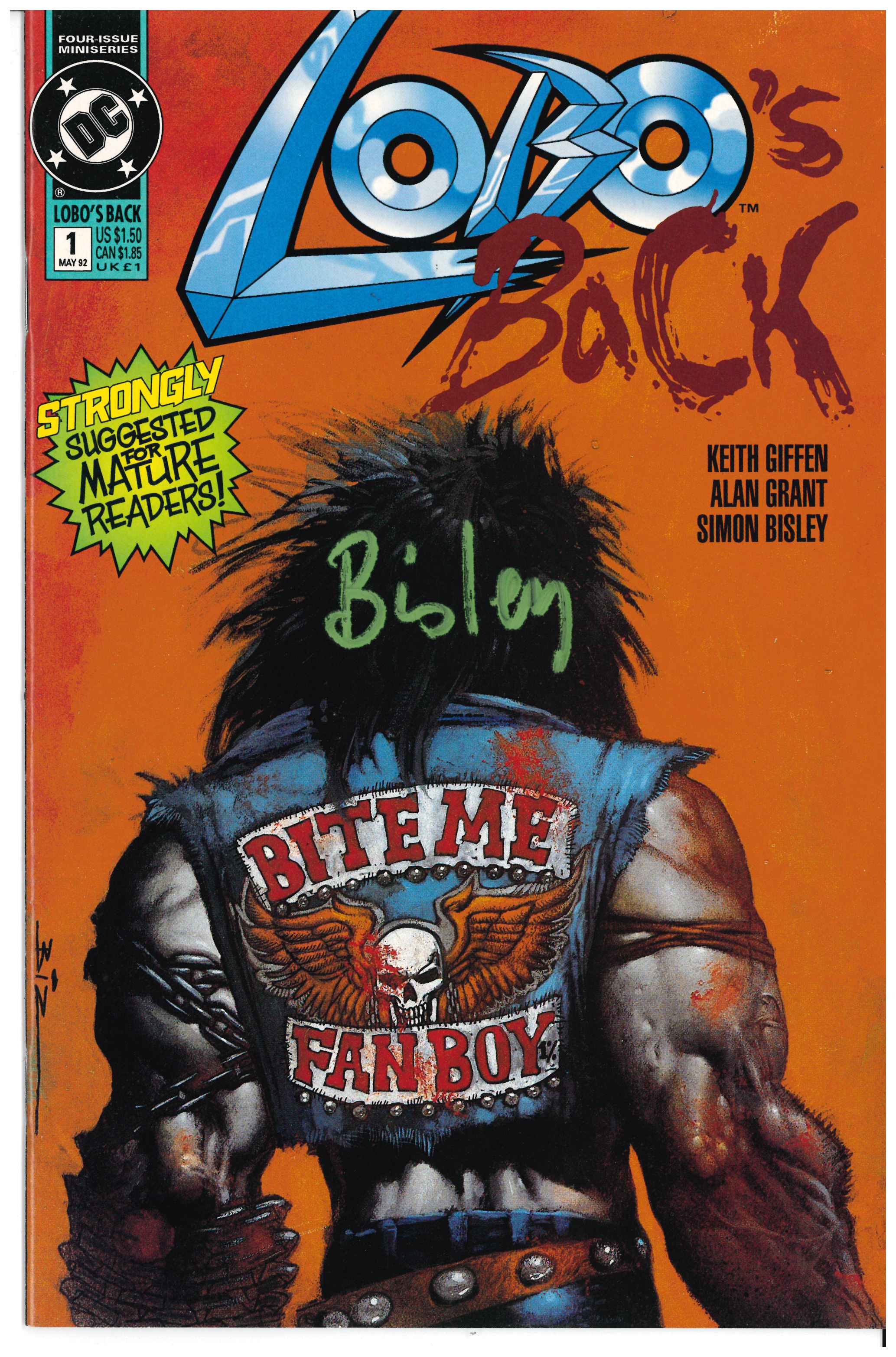 Lobo #1 | Signed by Simon Bisley