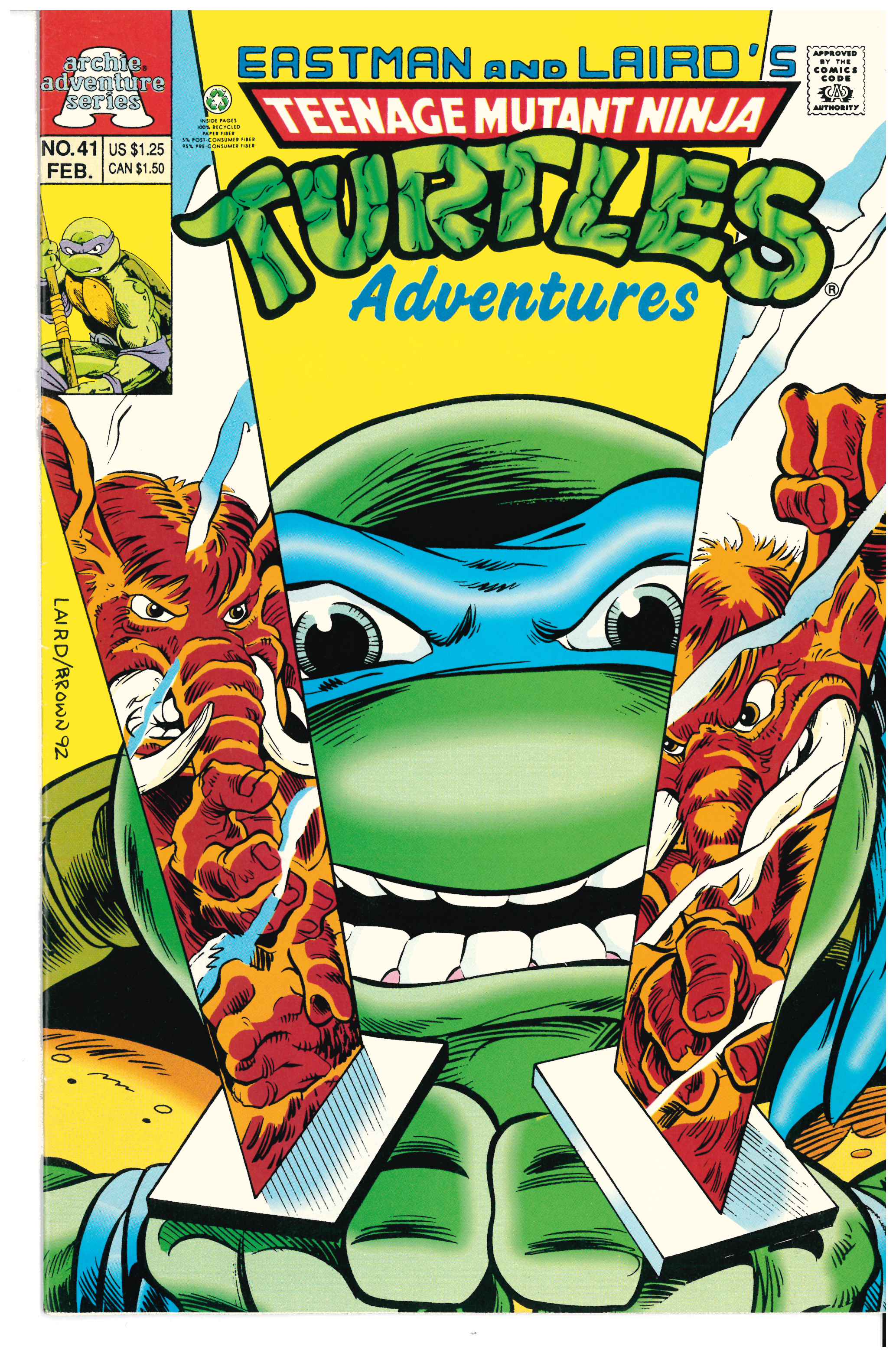 Teenage Mutant Ninja Turtles Adventures #41