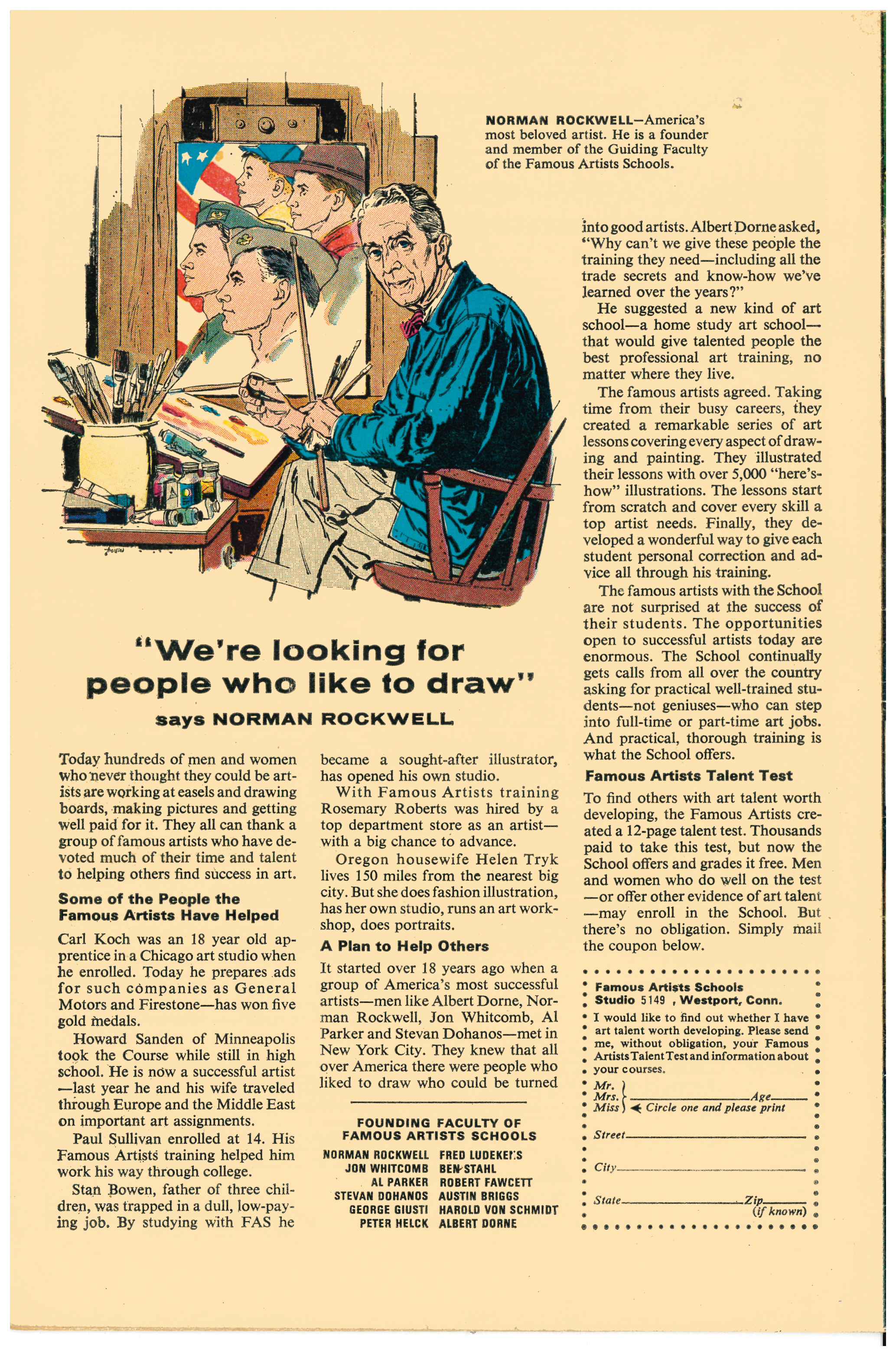 Fantastic Four #56 backside