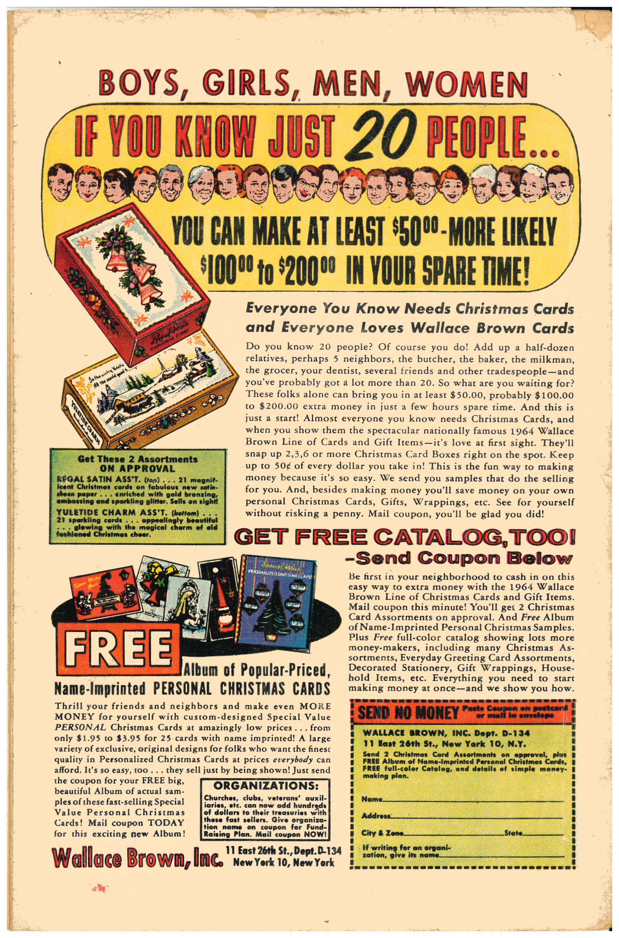 Fantastic Four #30 backside