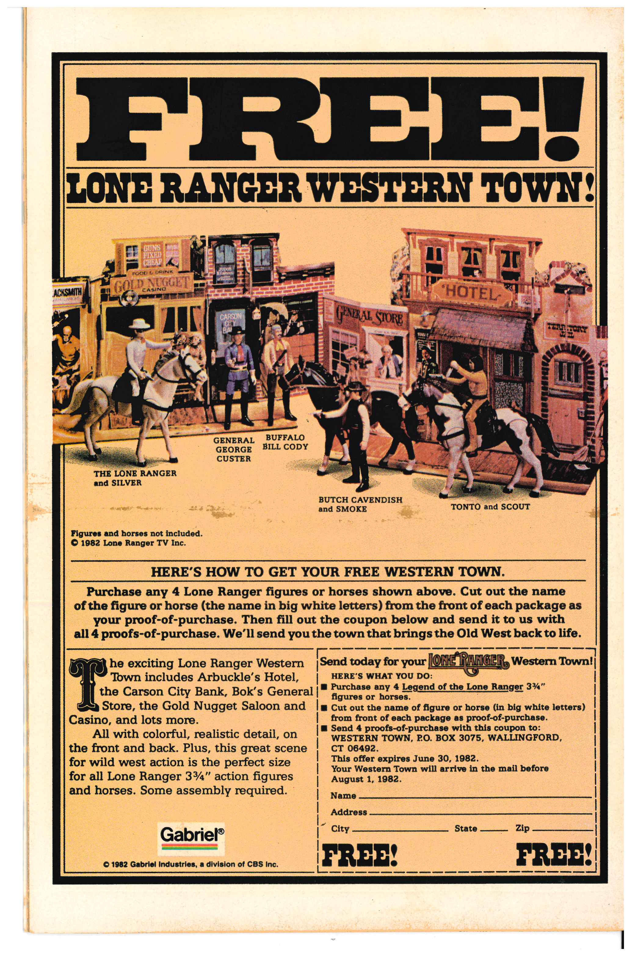 Uncanny X-Men #156 backside