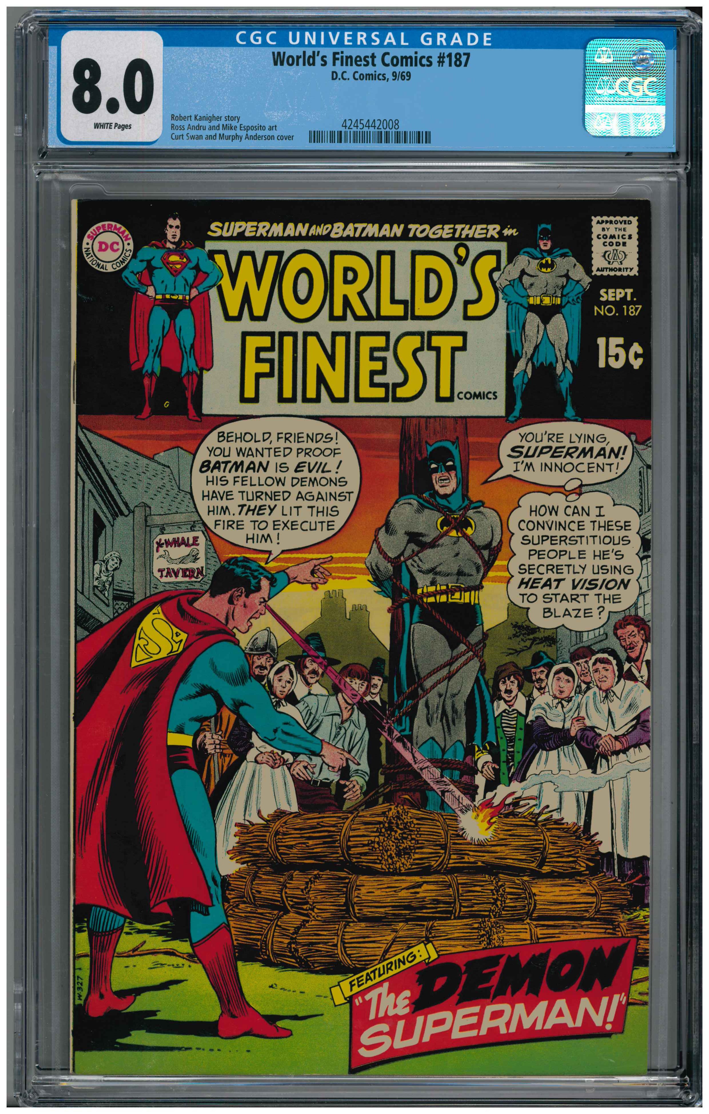 World's Finest Comics #187