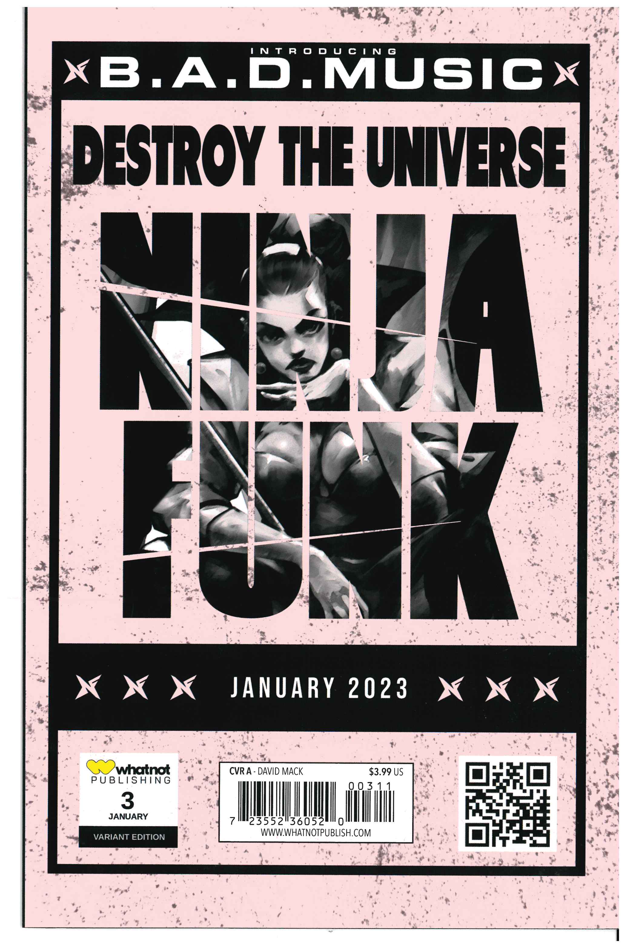 Ninja Funk #3 | Signed by JPG & SJ Rückseite