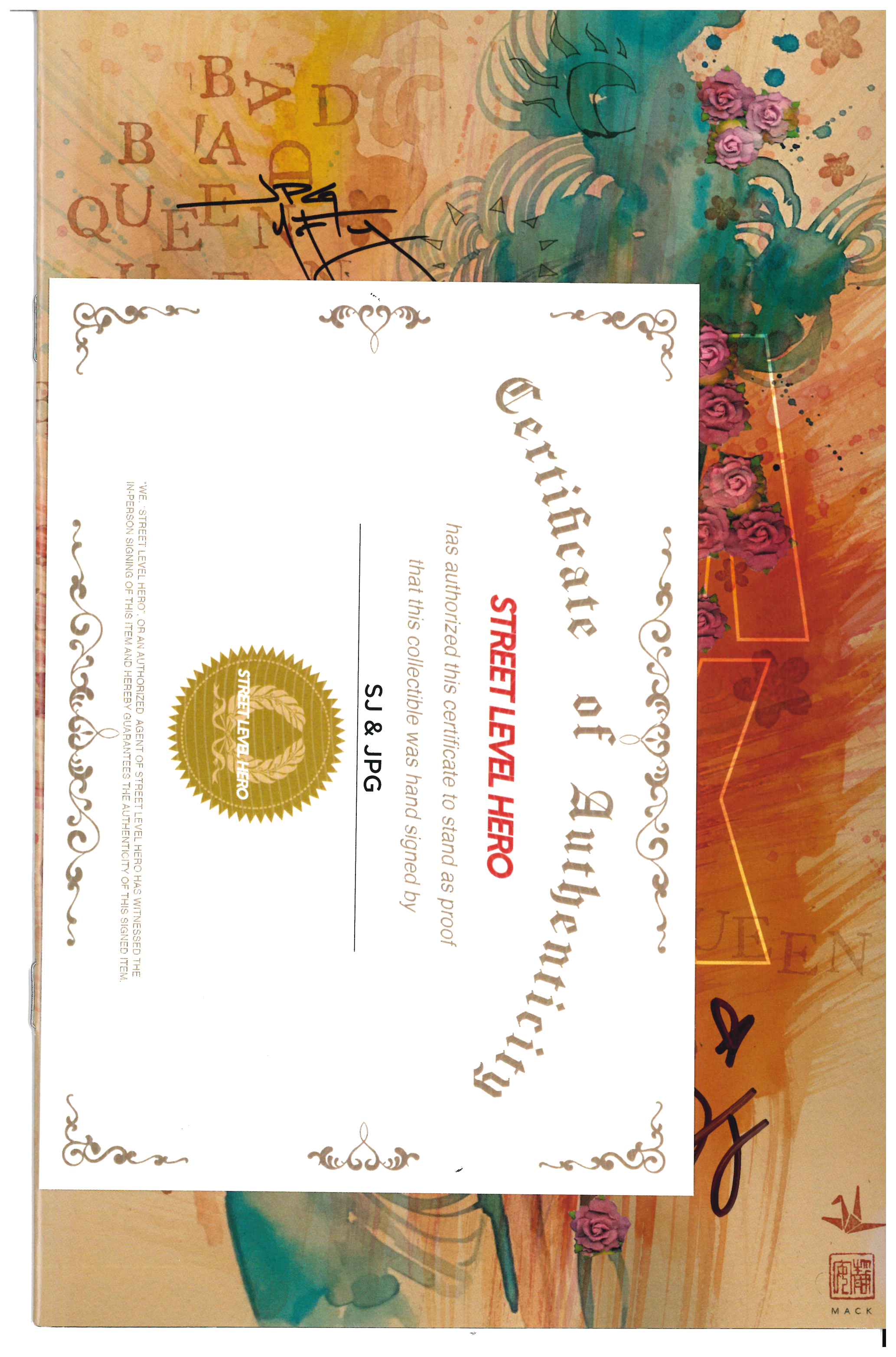 Ninja Funk #3 | Signed by JPG & SJ Zertifikat