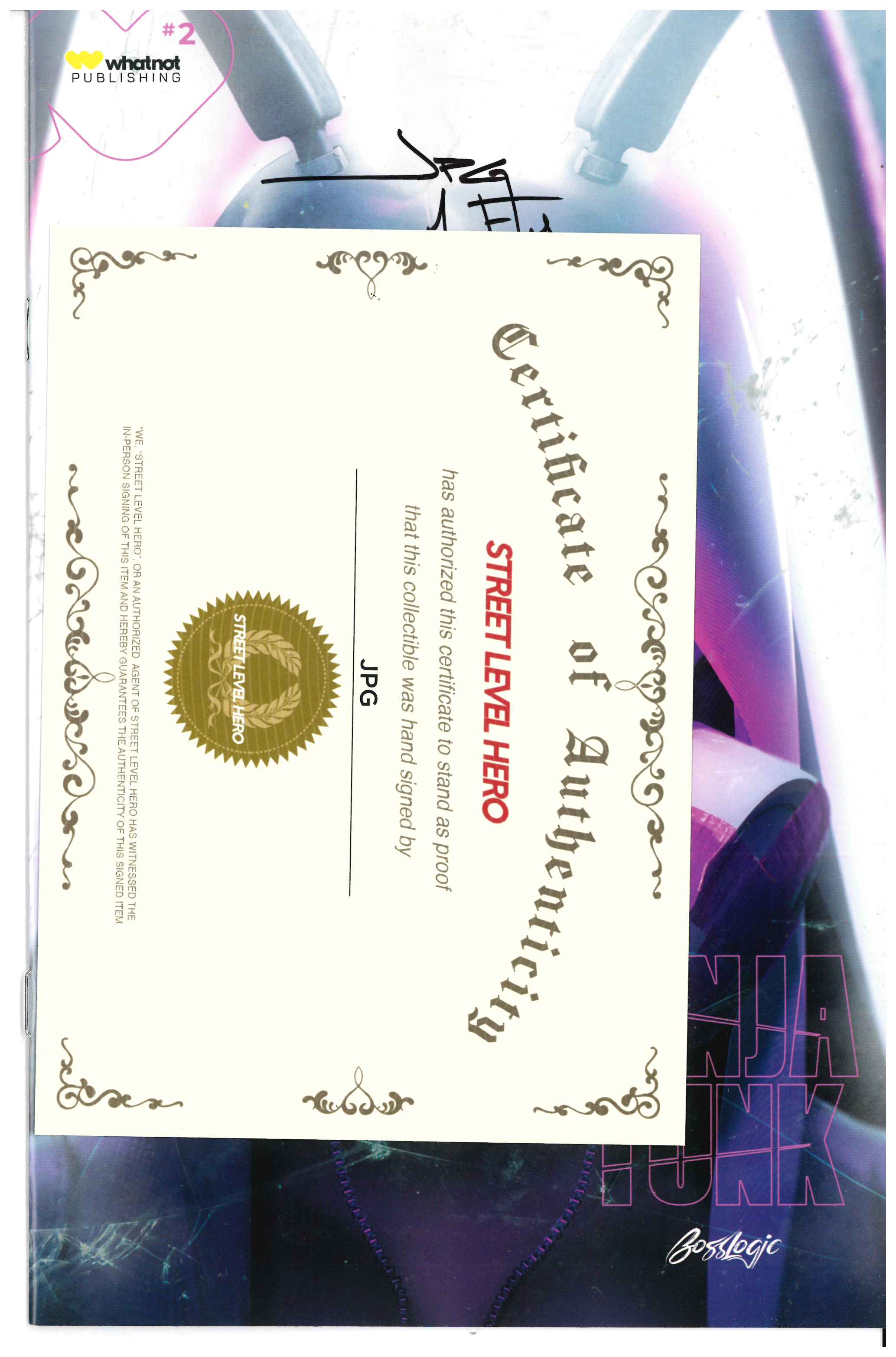 Ninja Funk #2 | Signed by JPG Zertifikat