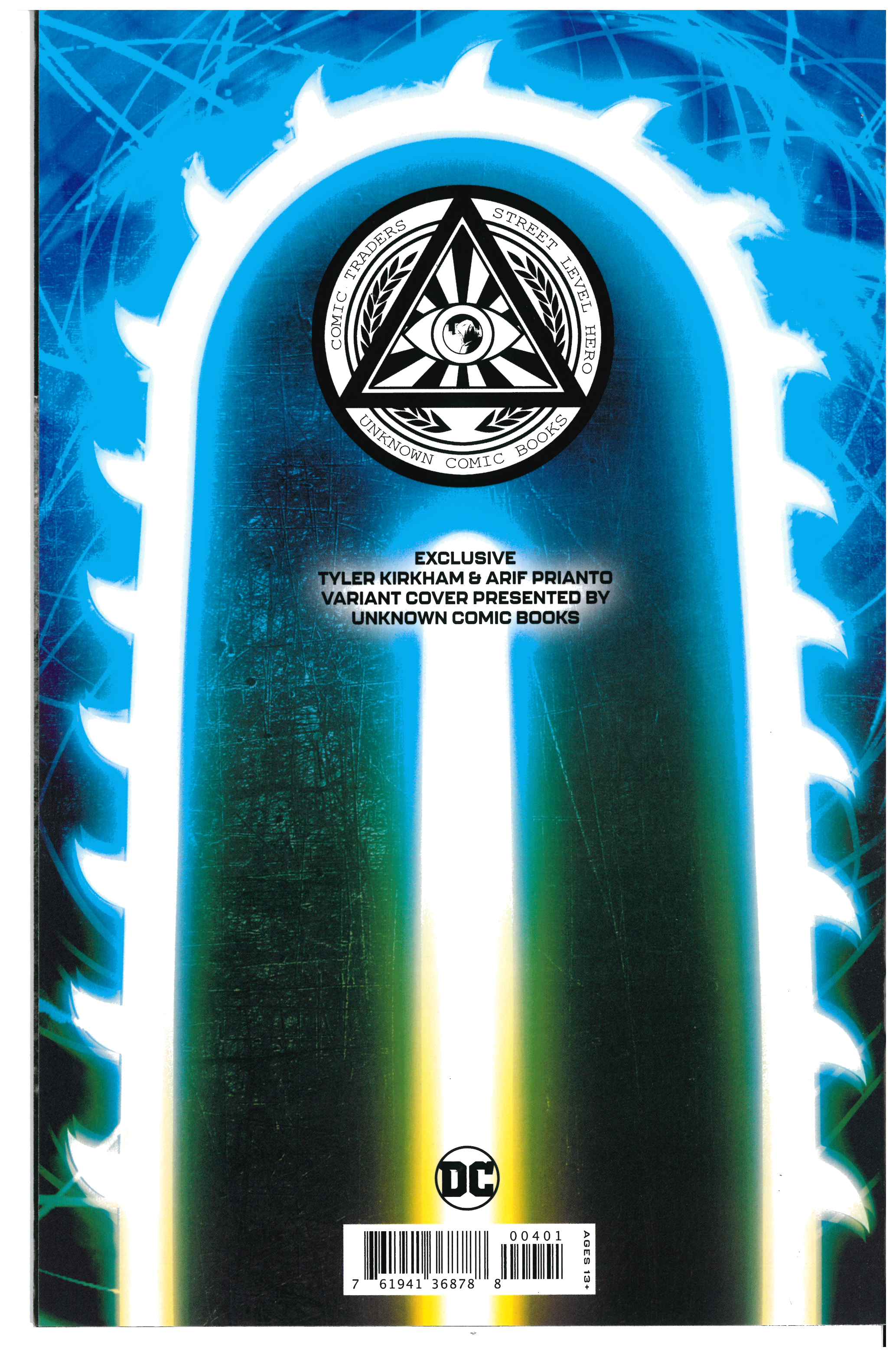 Dark Nights: Death Metal #4 | Unterschrieben von Tyler Kirkham Rückseite