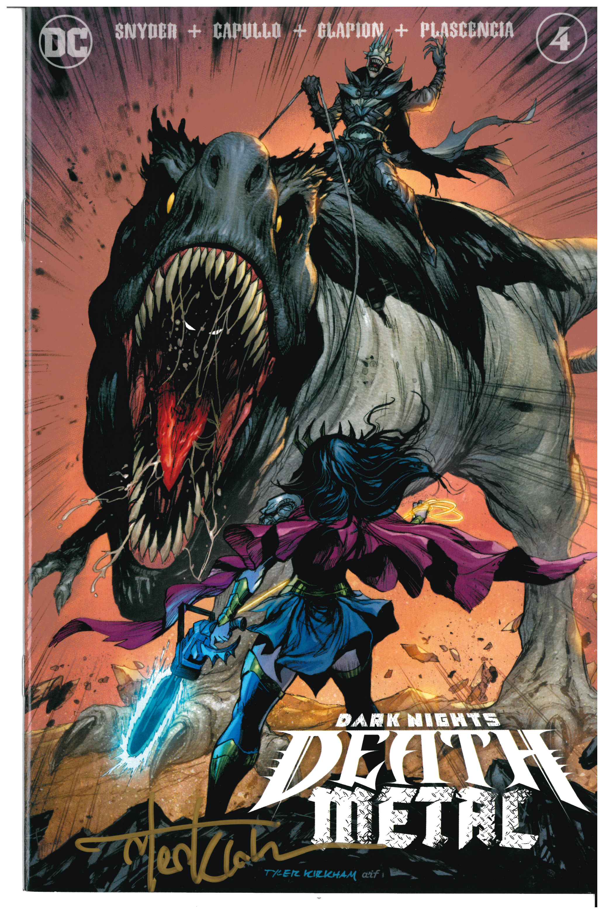 Dark Nights: Death Metal #4 | Unterschrieben von Tyler Kirkham