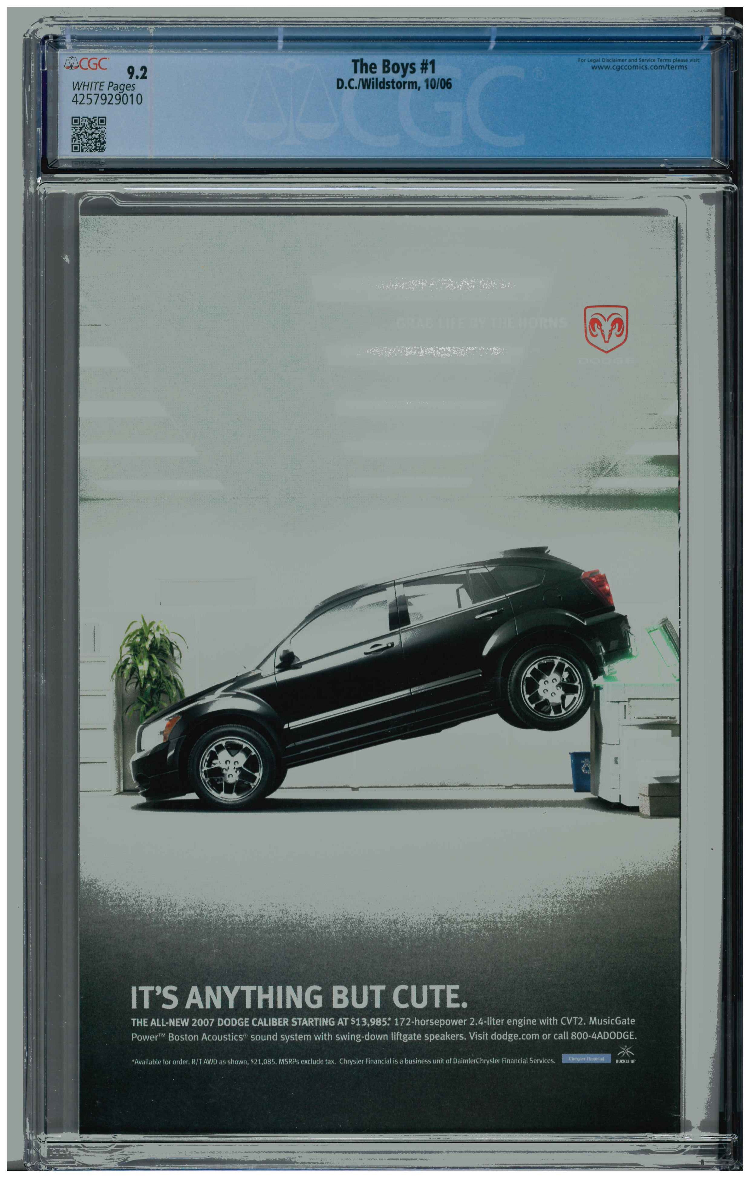 The Boys #1 Rückseite