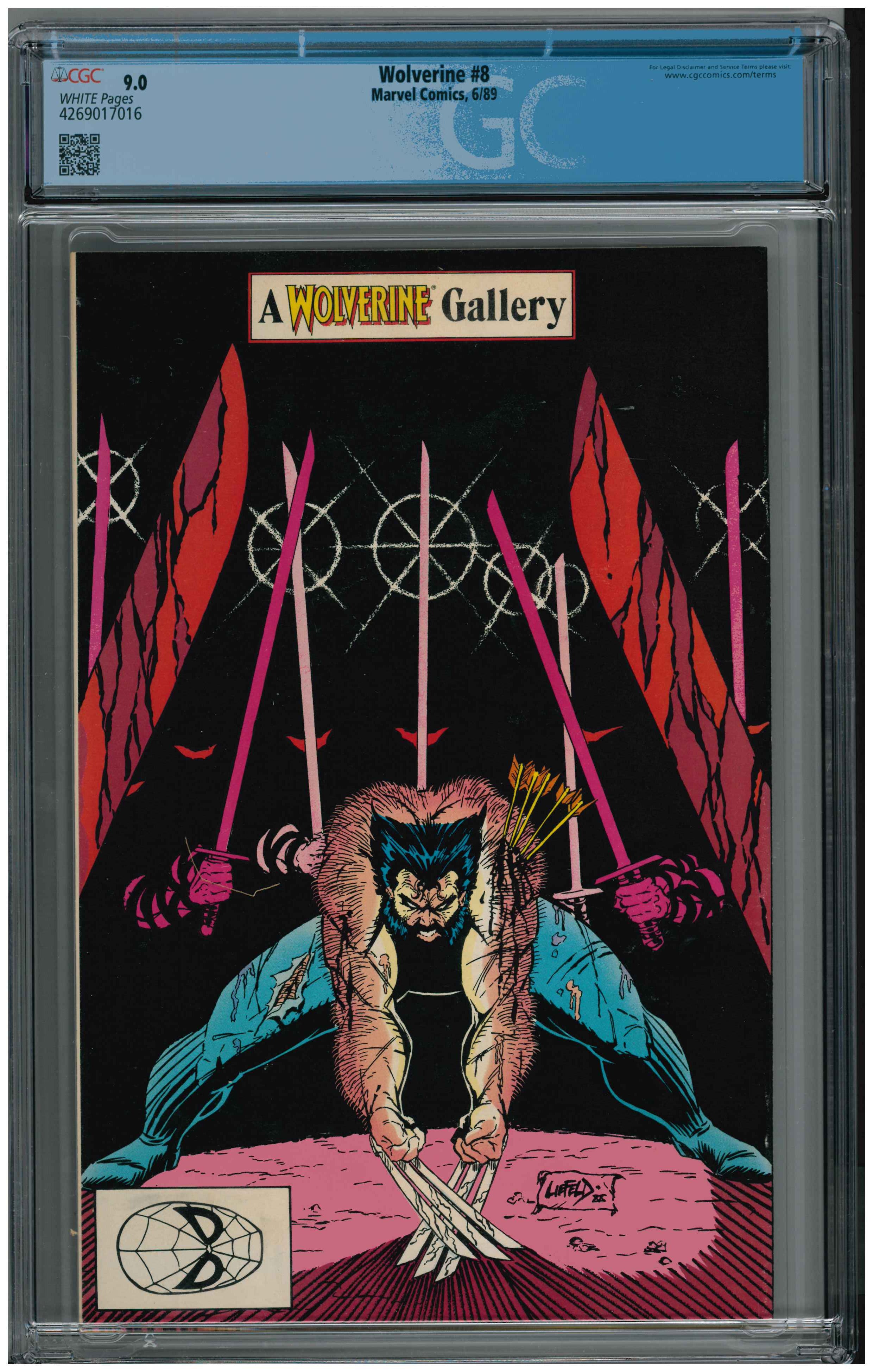 Wolverine #8 Rückseite