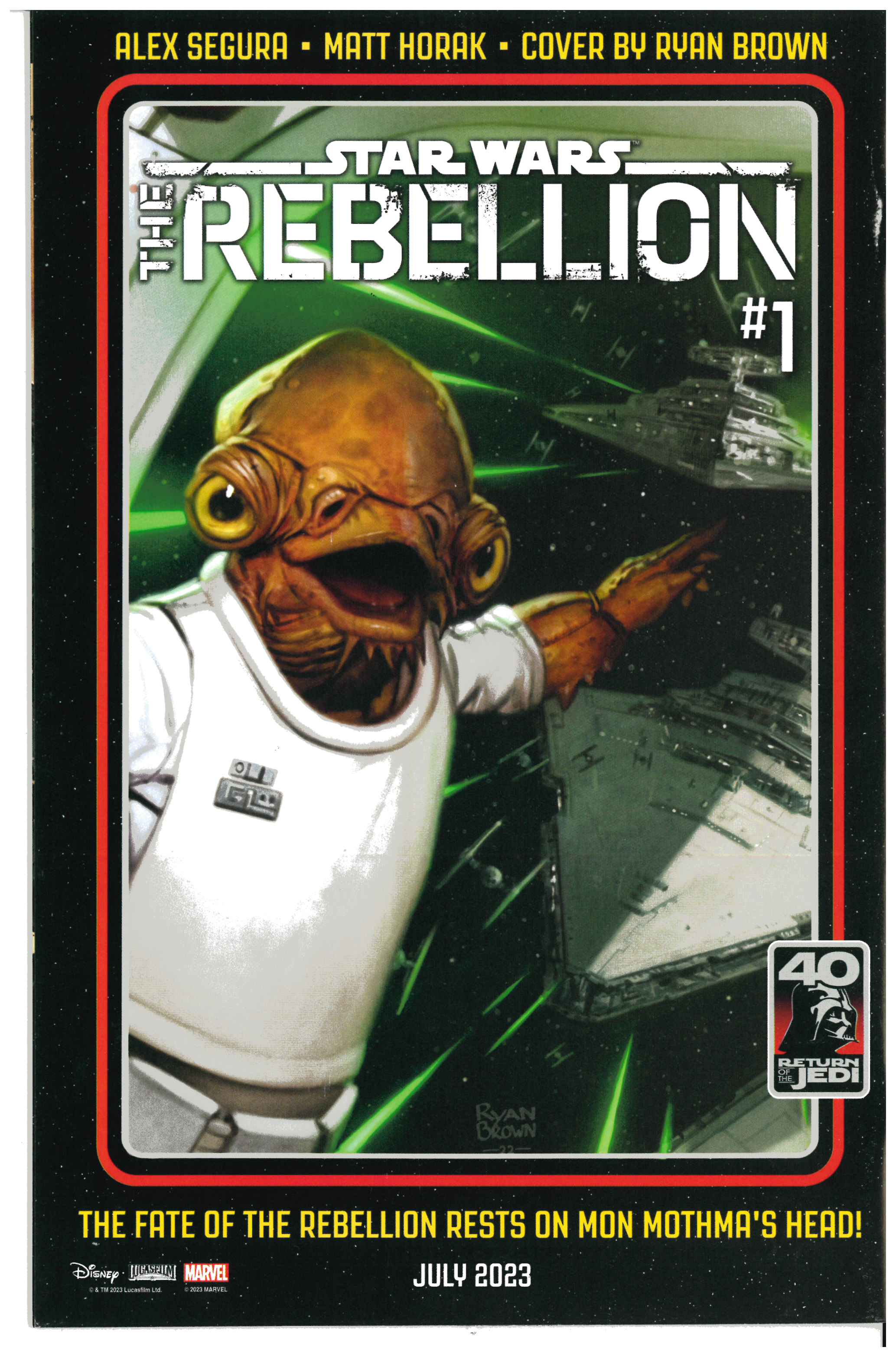 Star Wars: The Mandalorian Season 2 #1 Rückseite