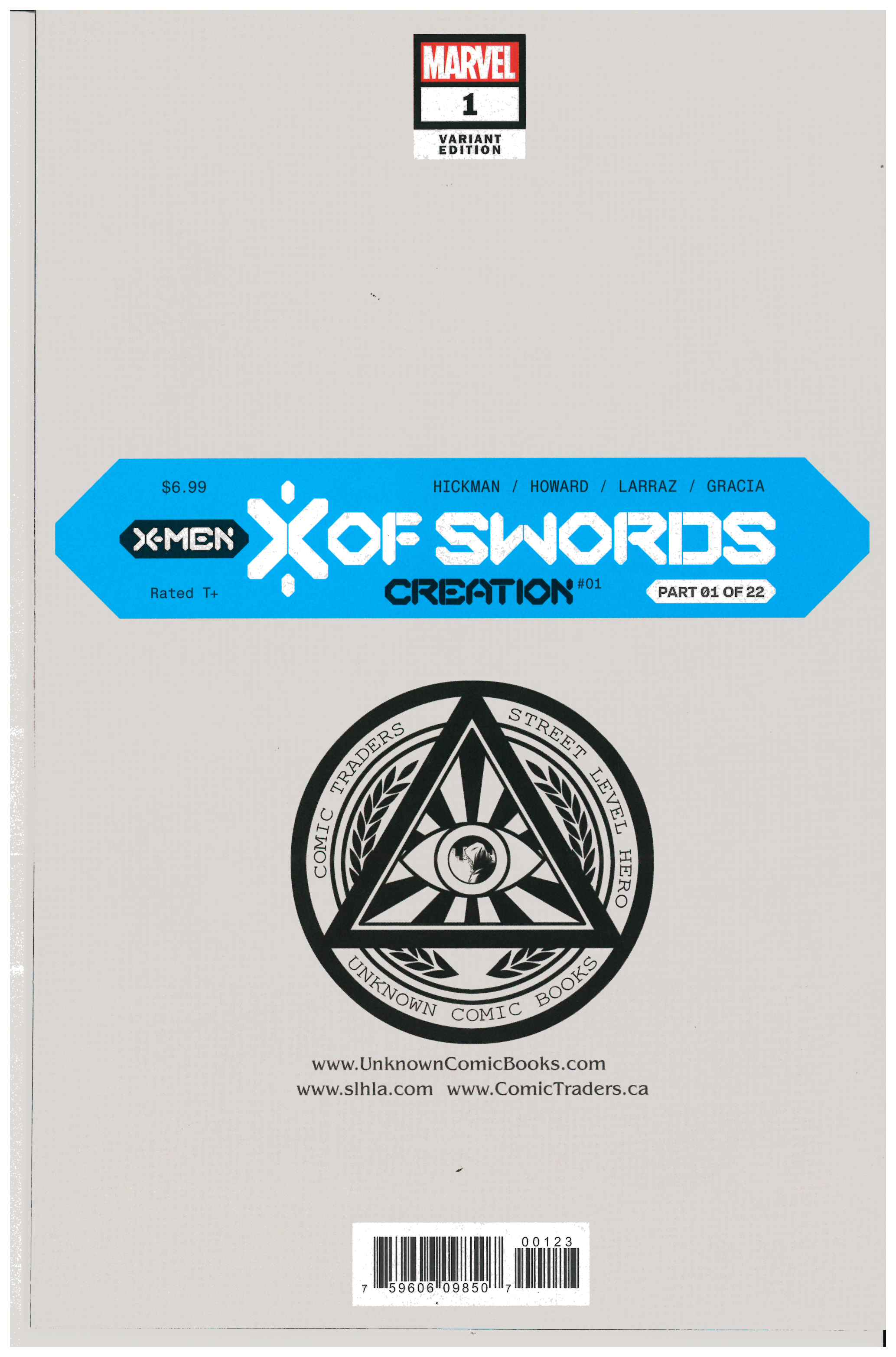 X of Swords: Creation #1 | Unterschrieben von Mico Suayan