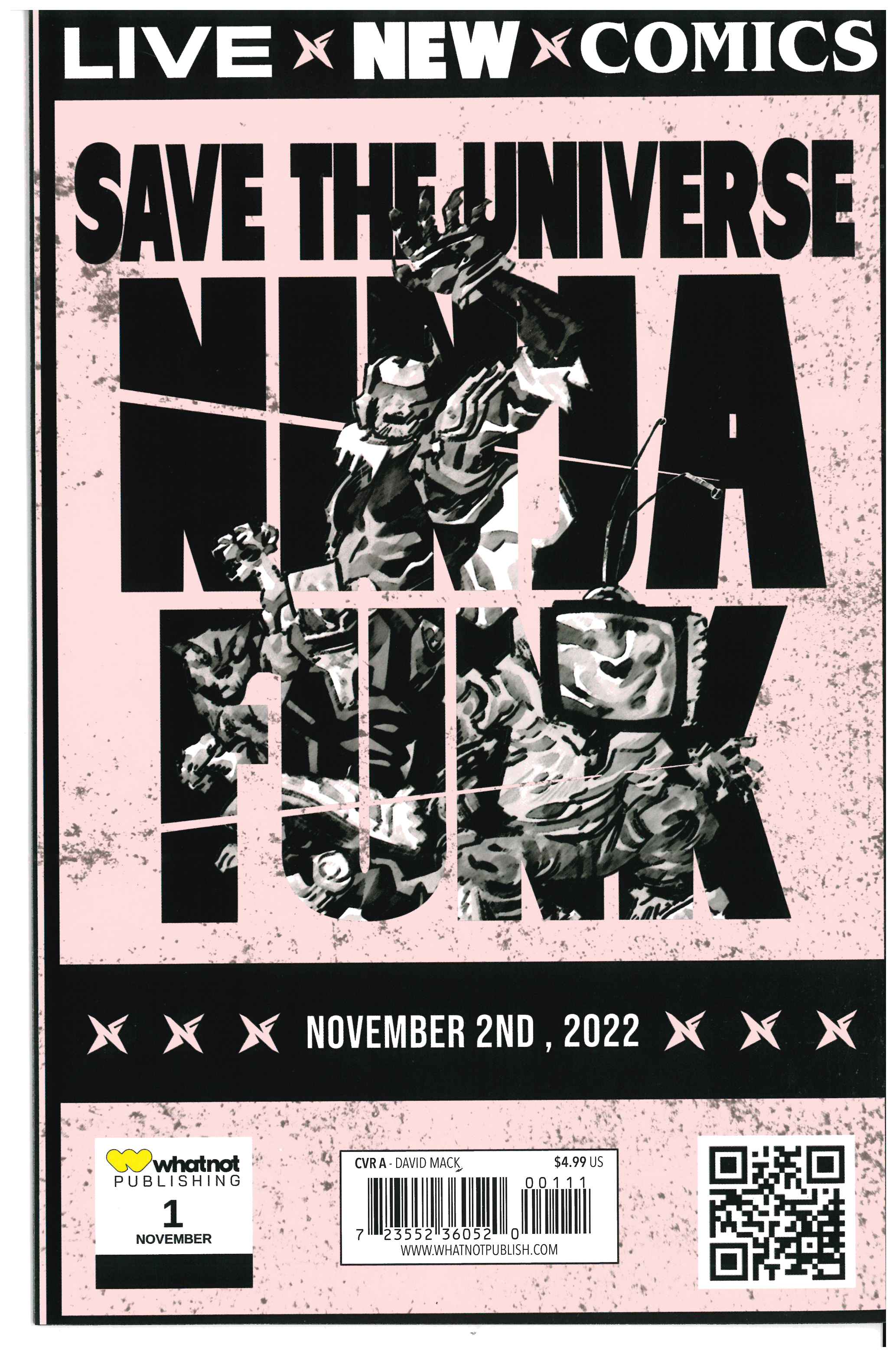 Ninja Funk #1 | Signed by David Mack & JPG