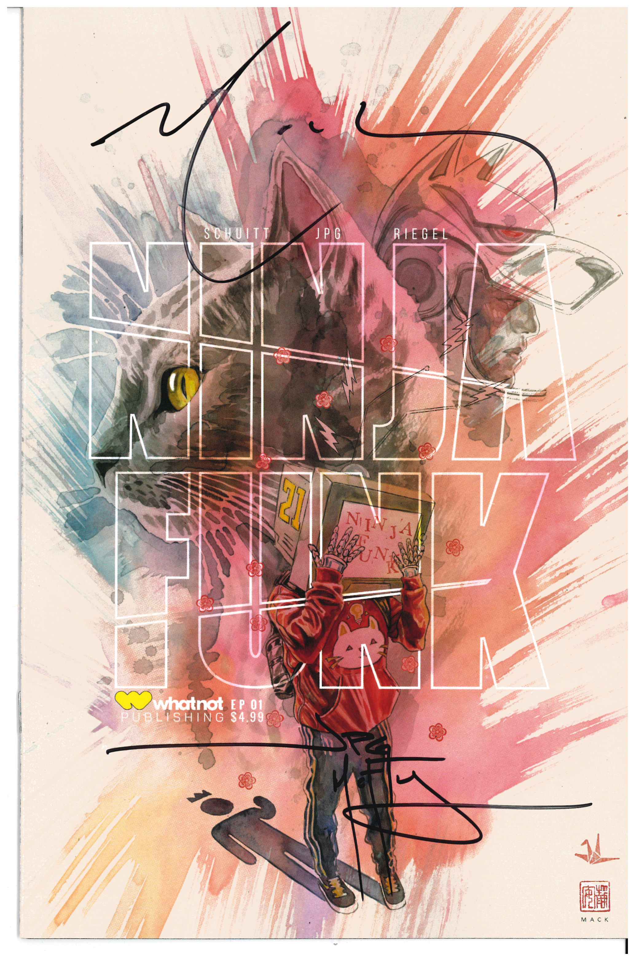 Ninja Funk #1 | Signed by David Mack & JPG