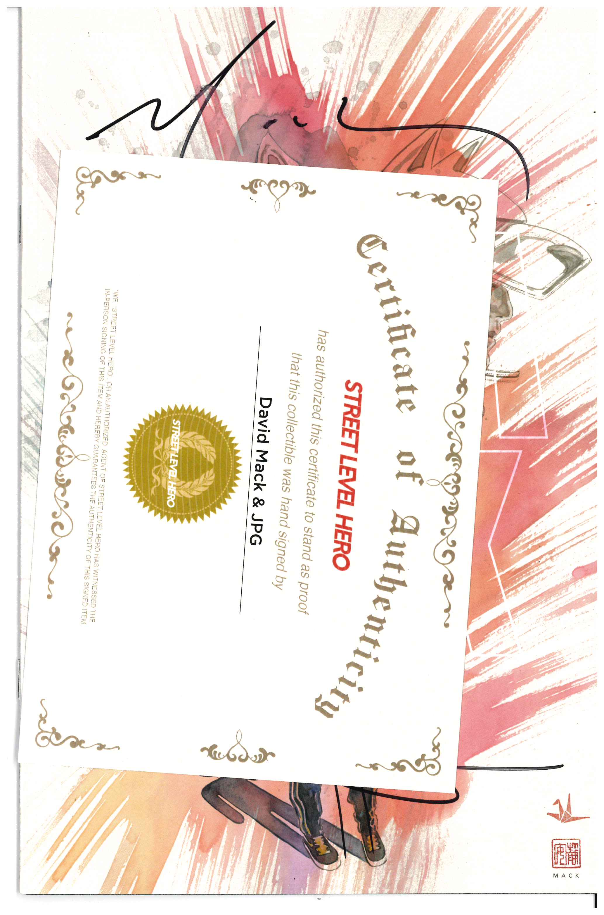 Ninja Funk #1 | Signed by David Mack & JPG