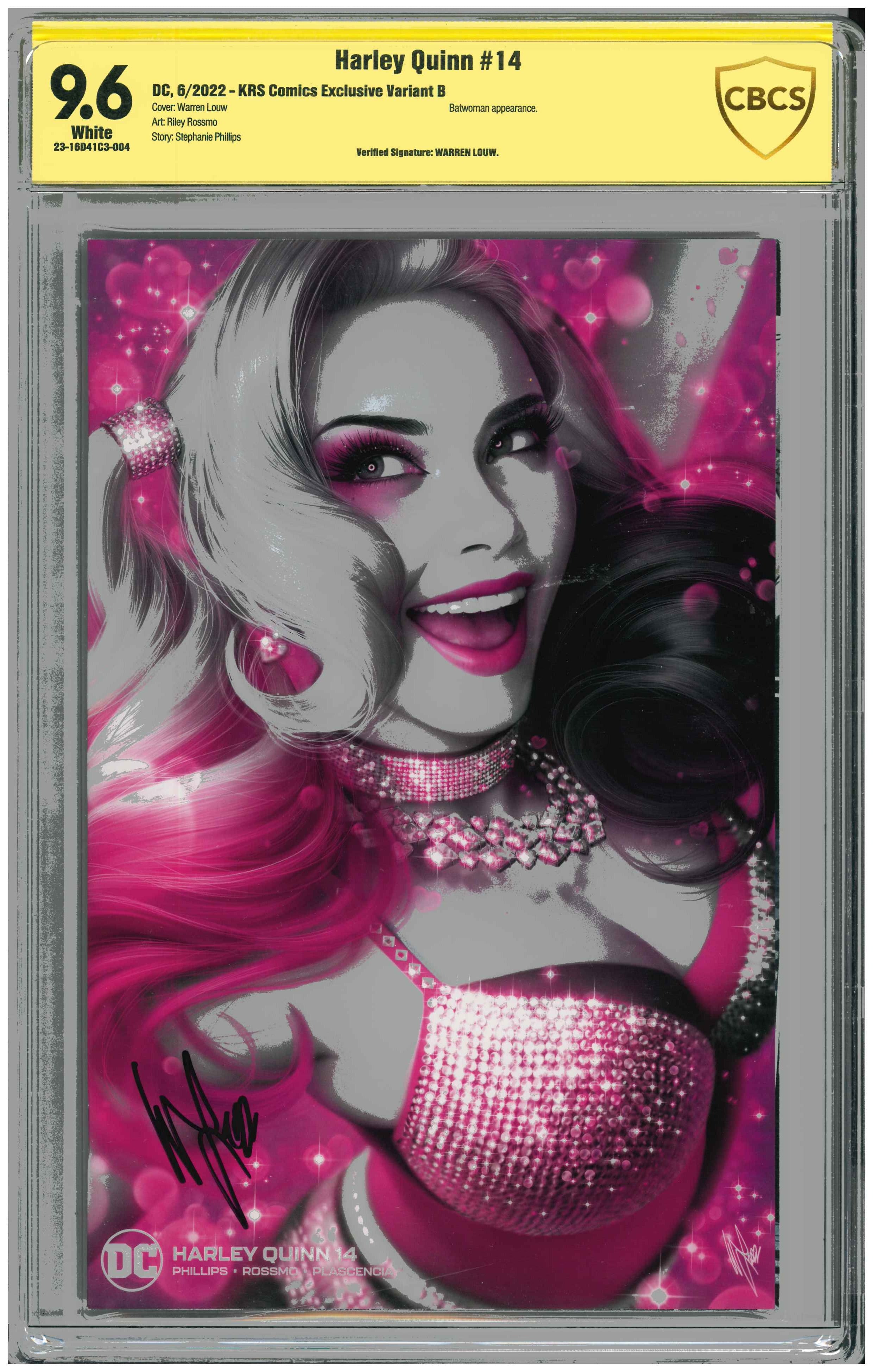 Harley Quinn #14 | Unterschrieben von Warren Louw