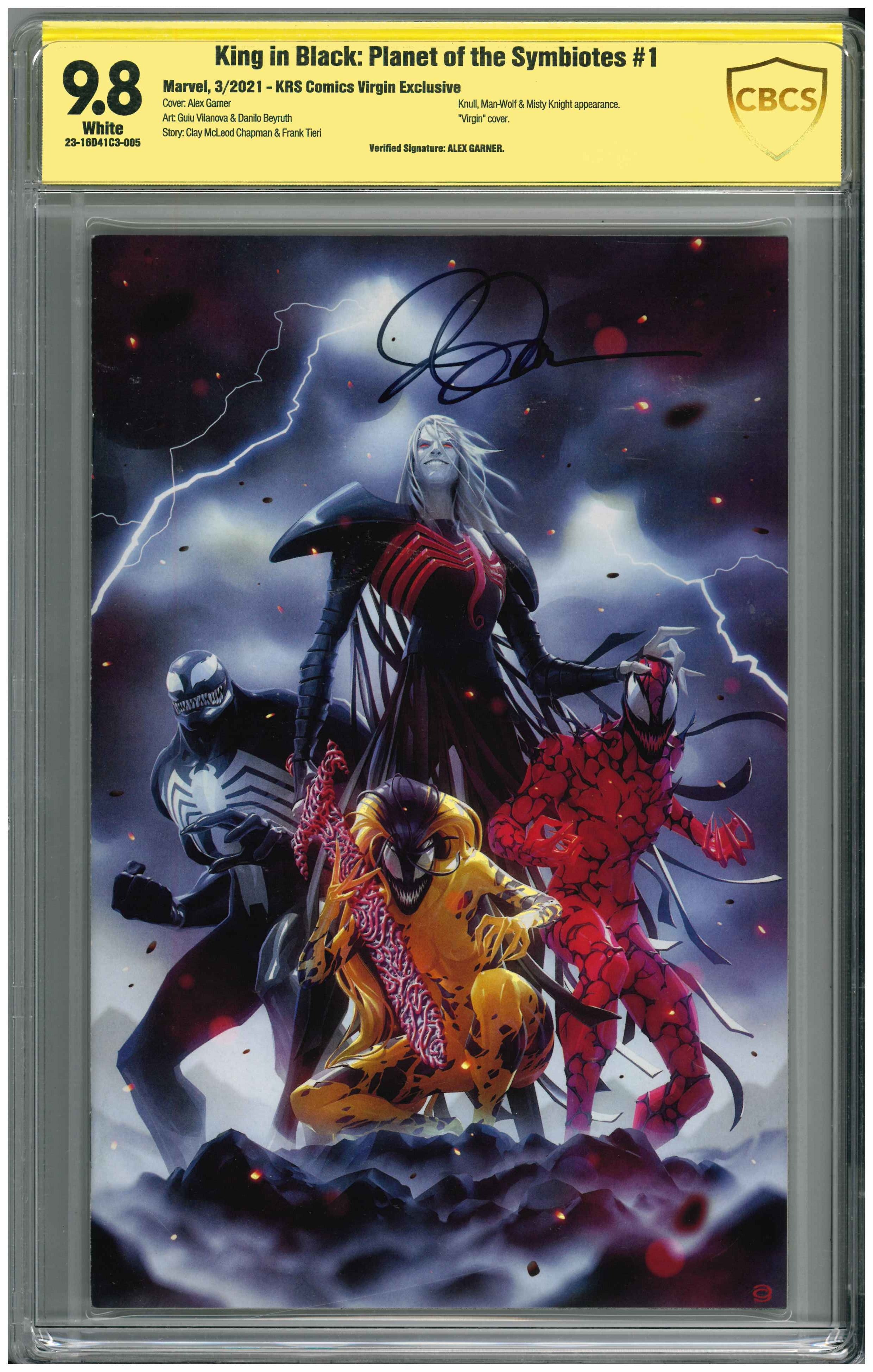 King in Black: Planet of the Symbiotes #1 | Unterschrieben von Alex Garner