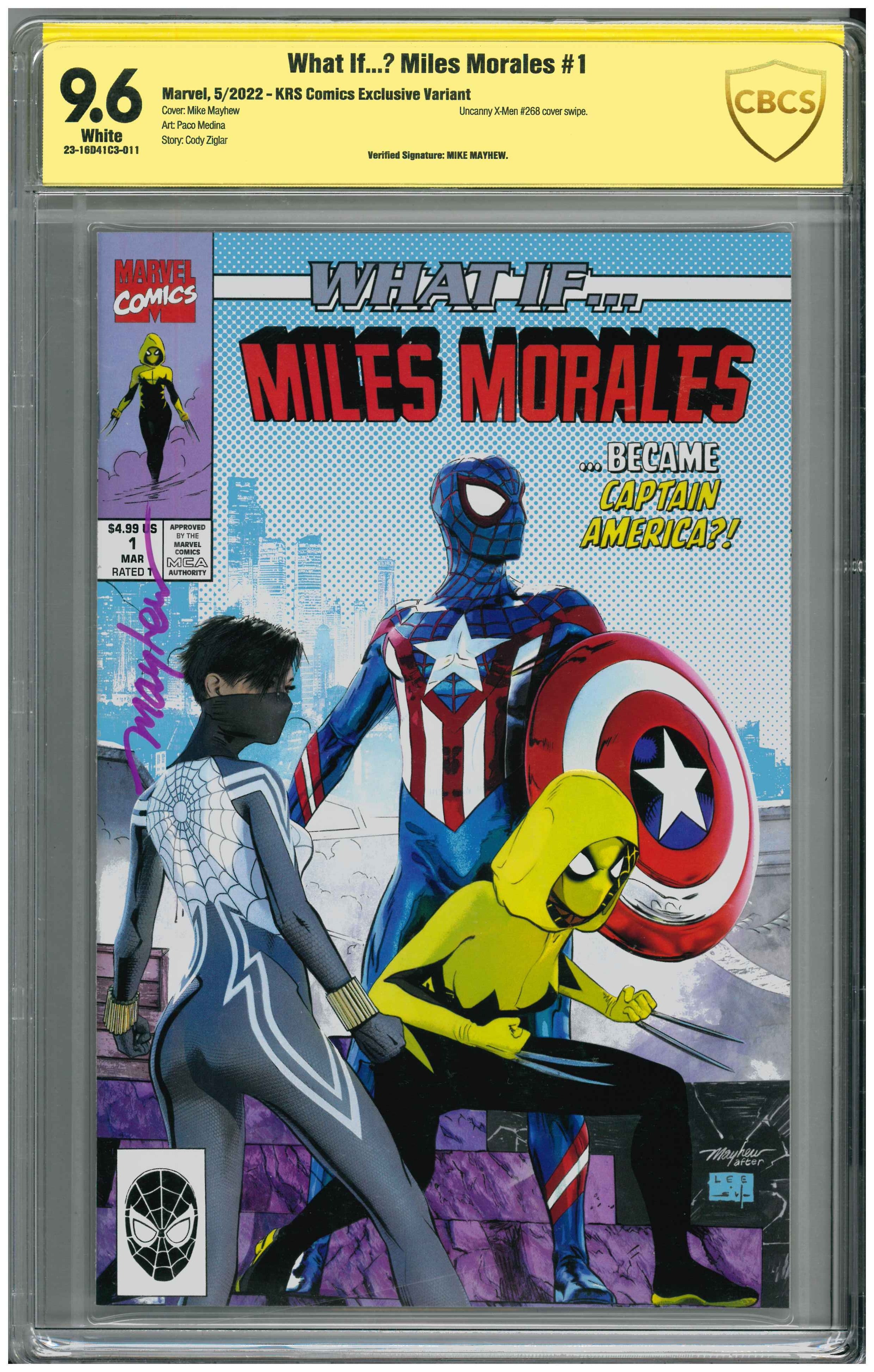 What If...? Miles Morales #1 | Unterschrieben von Mike Mayhew