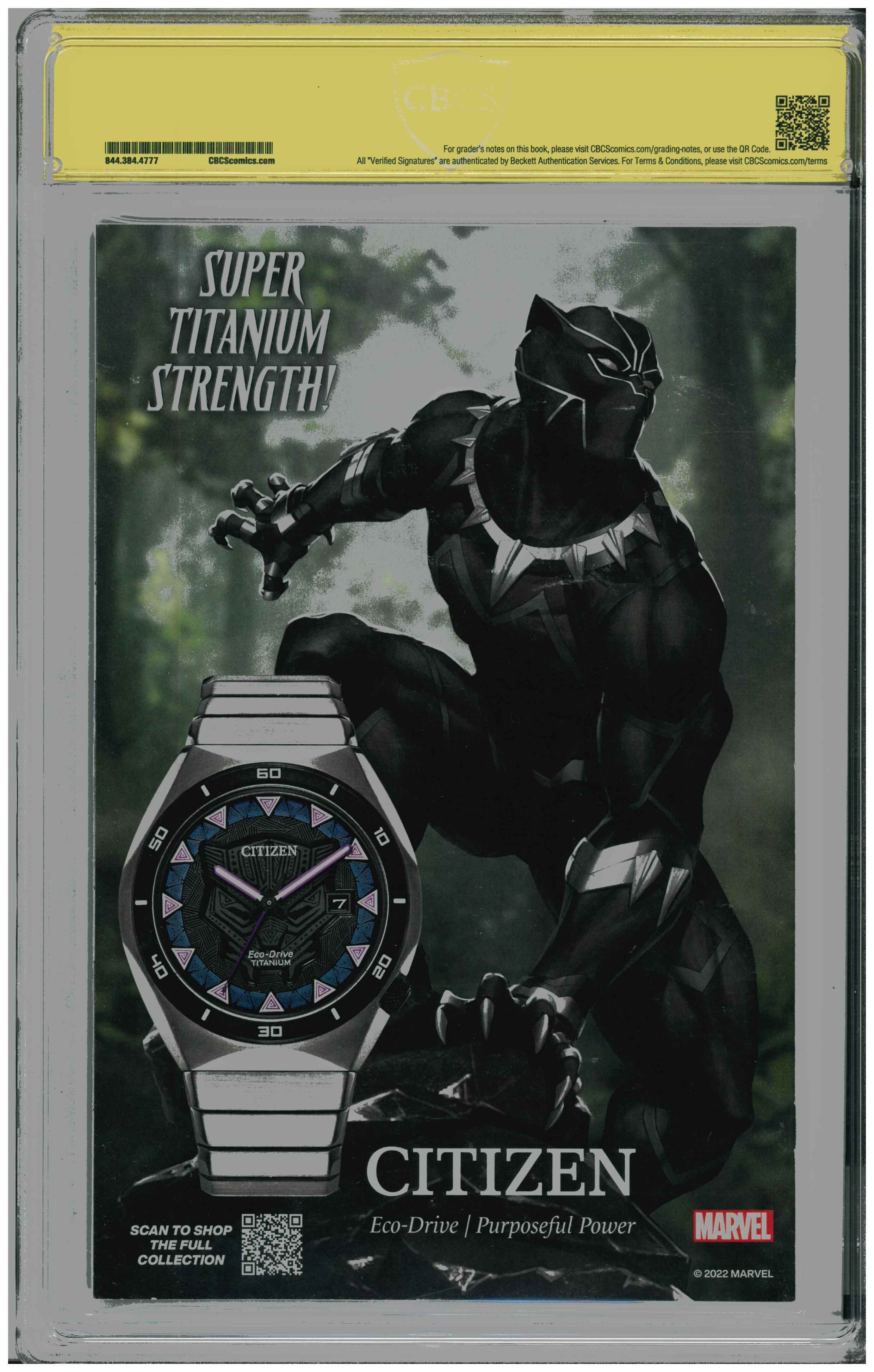 Predator #1 | Unterschrieben von Philip Tan Rückseite