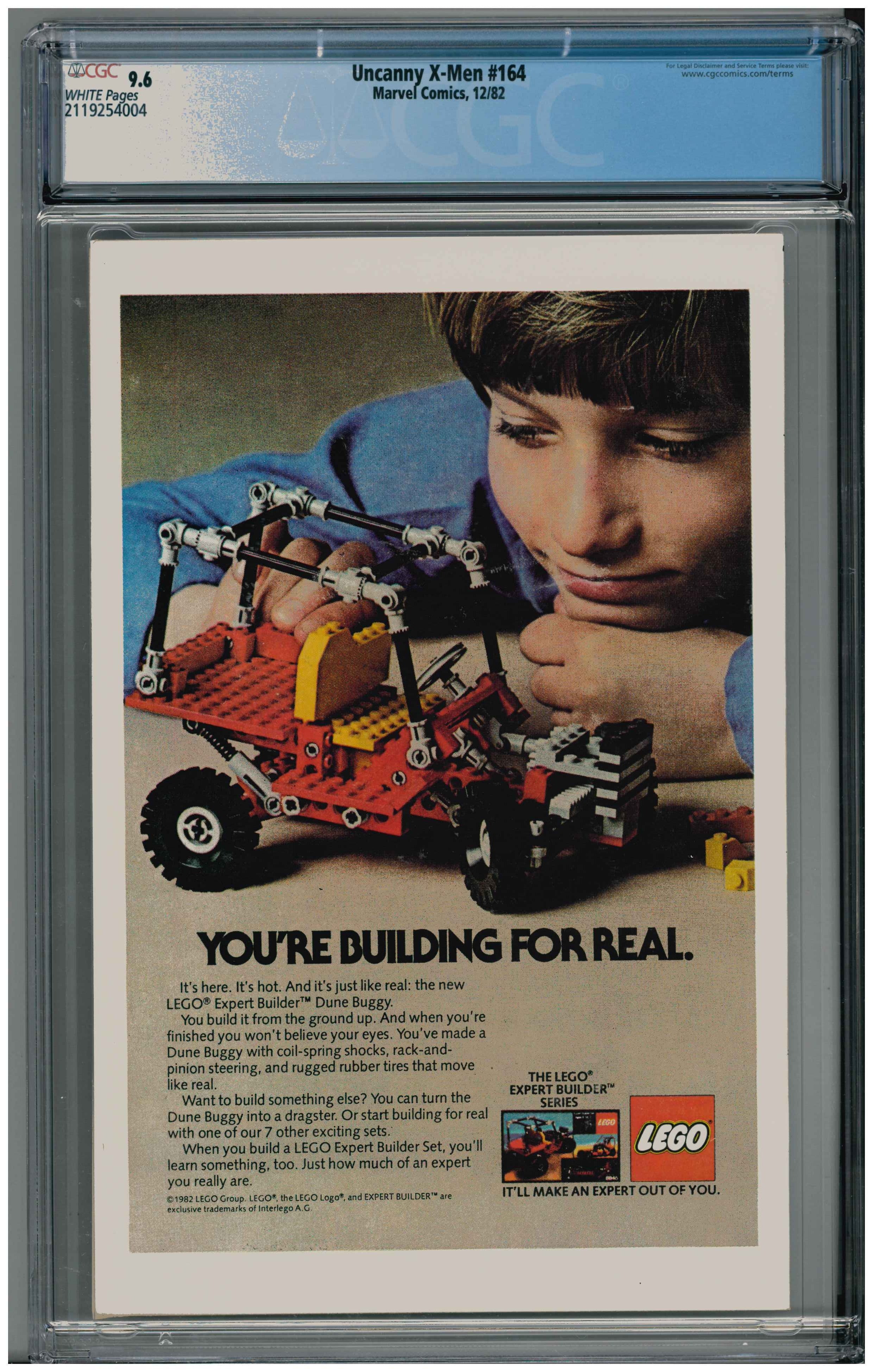 Uncanny X-Men #164 Rückseite