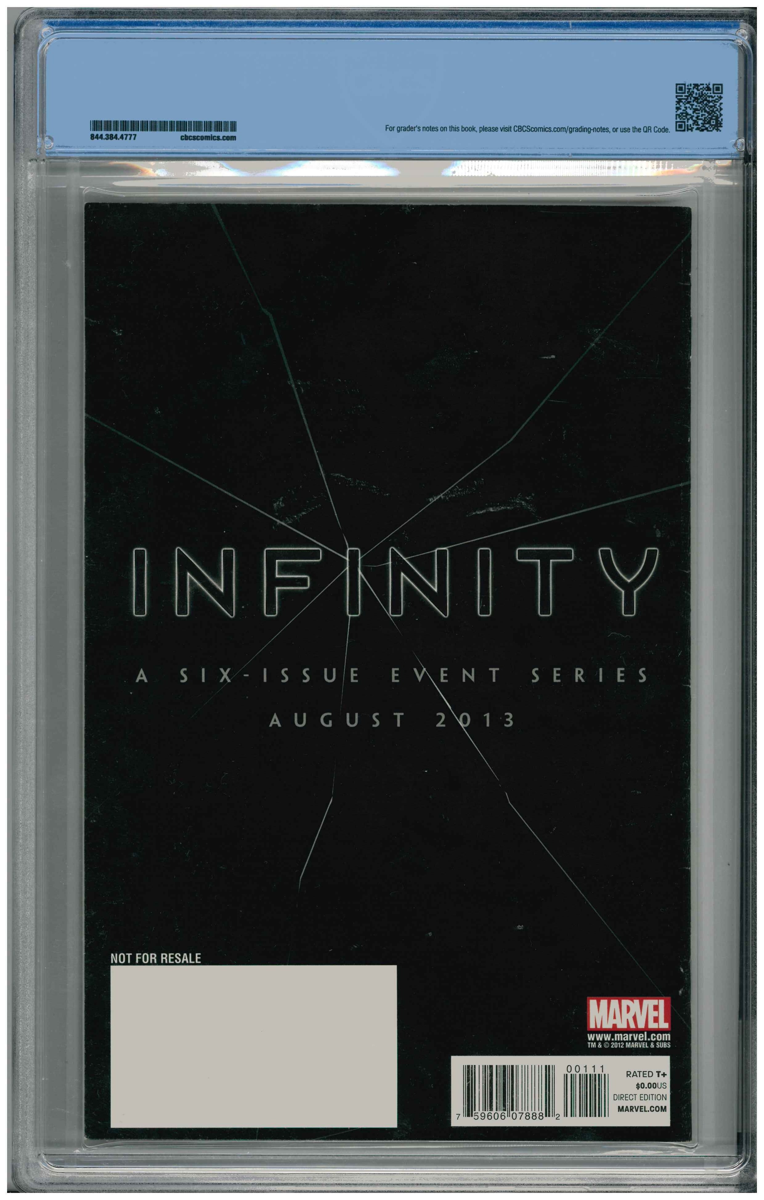 Free Comic Book Day 2013 (Infinity) #1 Rückseite
